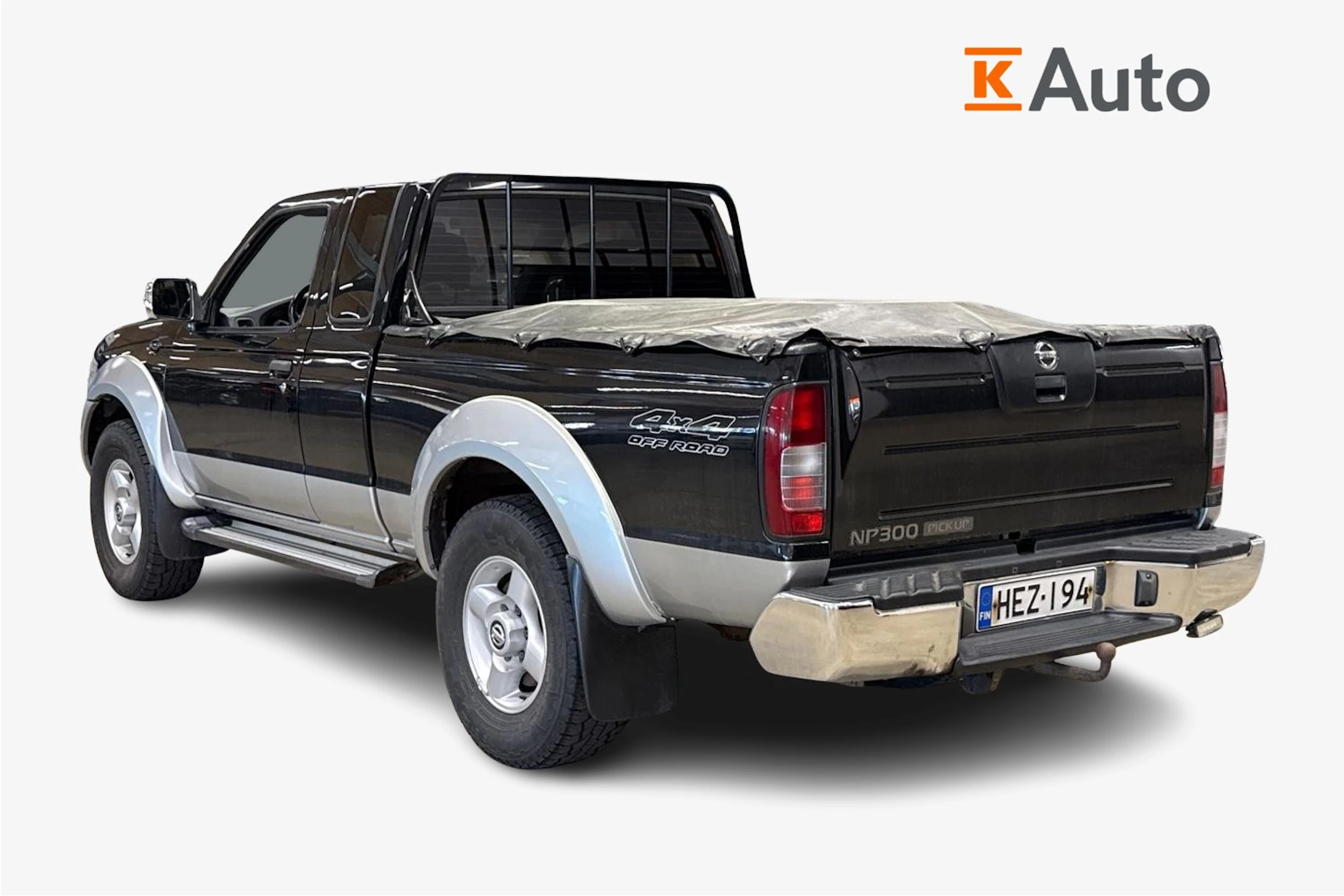 musta Nissan NP300 Pick up 2008 kuva 2.