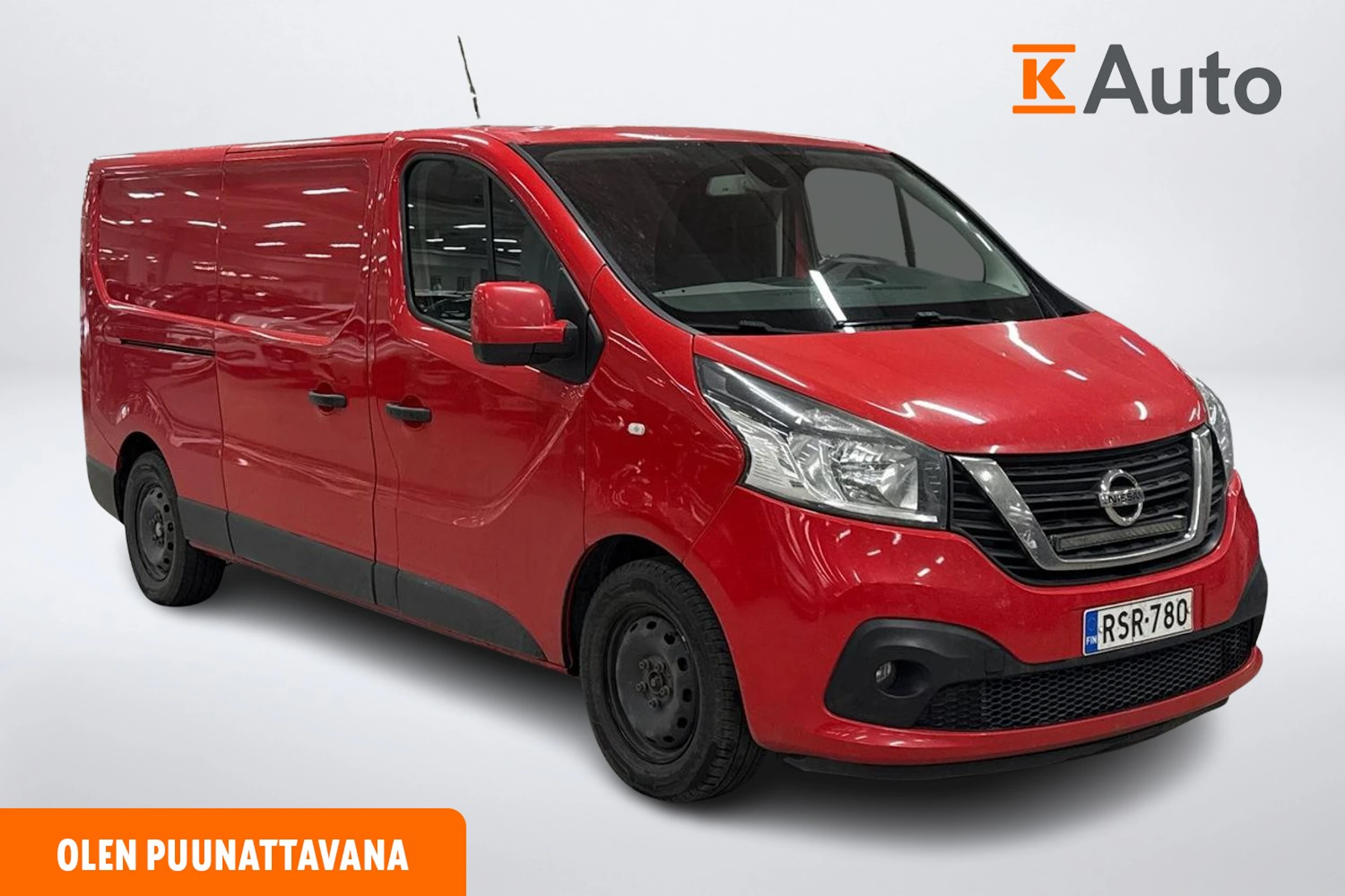 punainen Nissan NV300 2018 kuva 1.