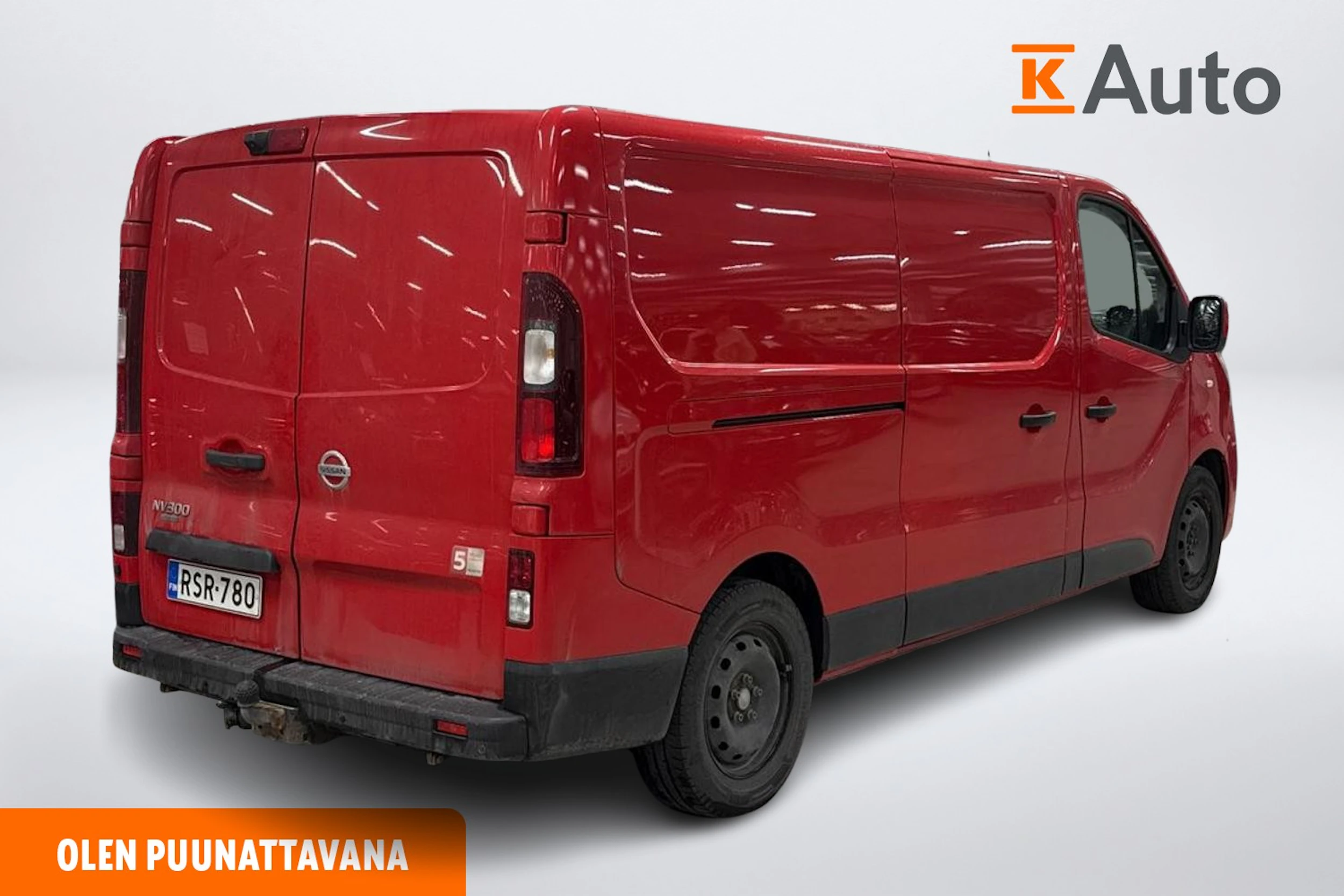 punainen Nissan NV300 2018 kuva 2.