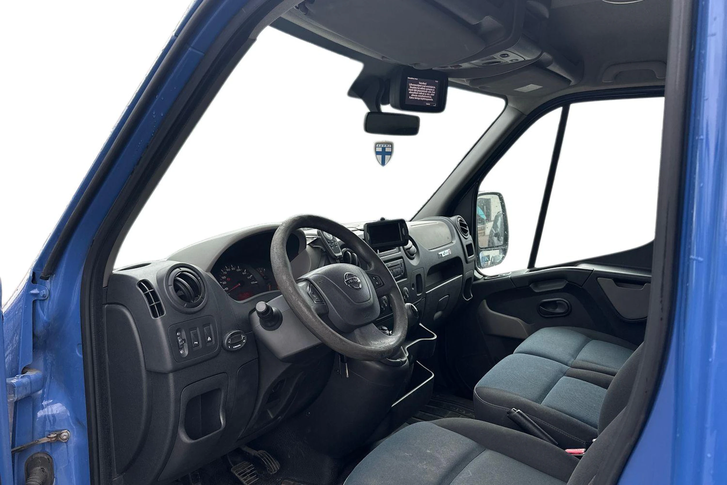 sininen Nissan NV400 2012 kuva 3.