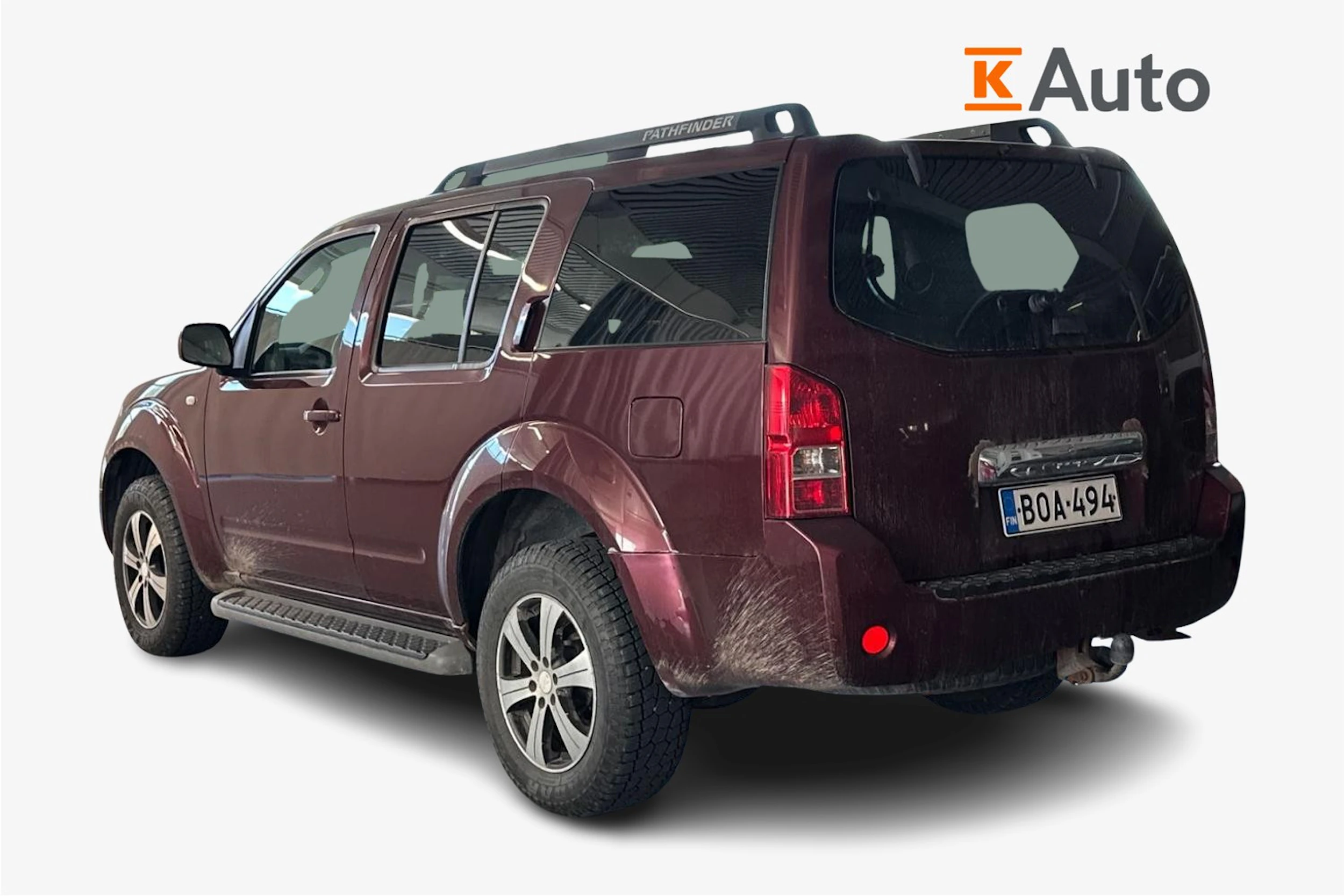 punainen Nissan Pathfinder 2007 kuva 2.