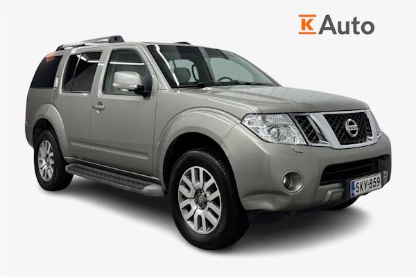 Nissan Pathfinder 2,5 dCi 190hp LE A/T  7-paikkainen | Nahat | Sähköpenkit | Xenonit | Vetokoukku |