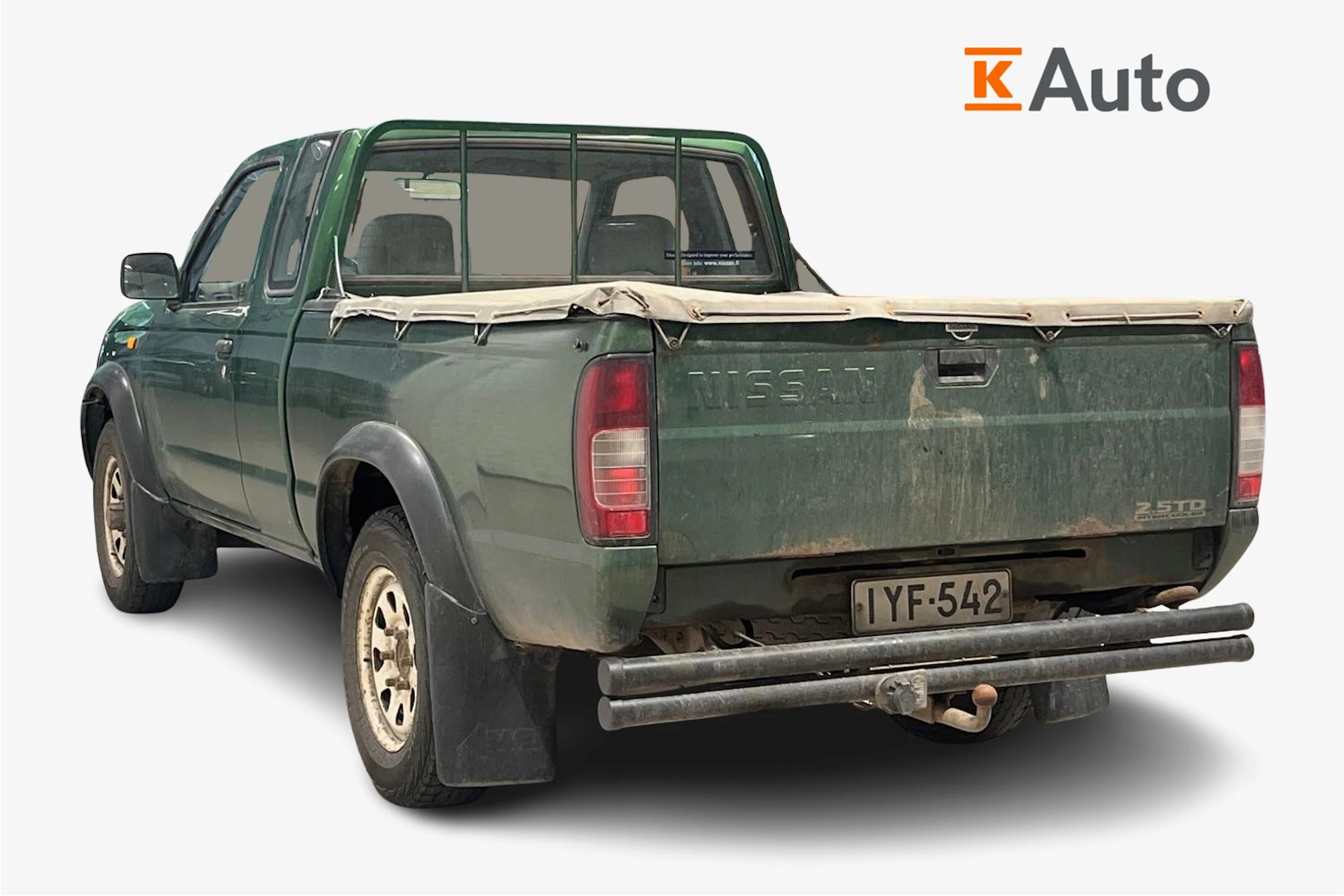 met. vihreä Nissan Pick-up 2000 kuva 2.