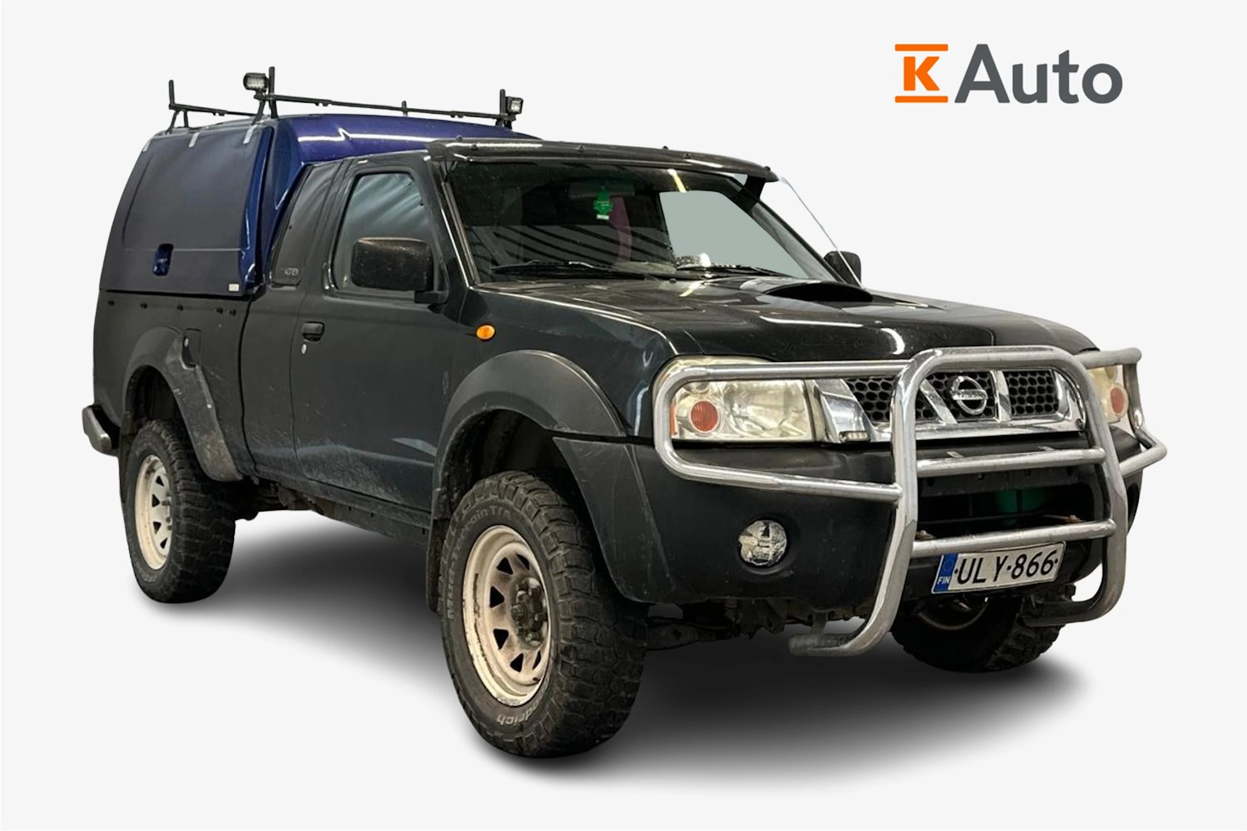 musta Nissan Pick-up 2005 kuva 1.