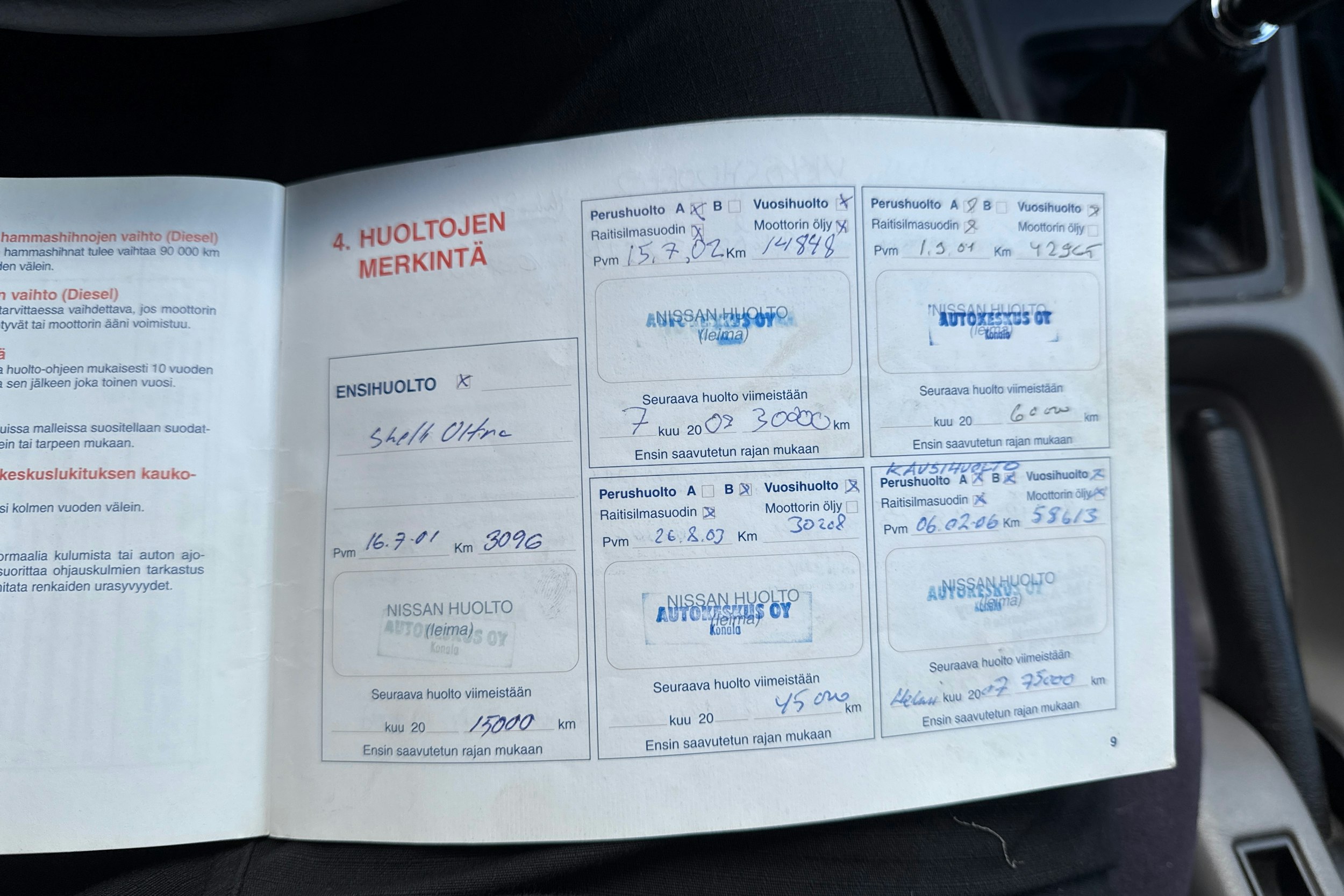 Harmaa Nissan PRIMERA 2001 kuva 20.