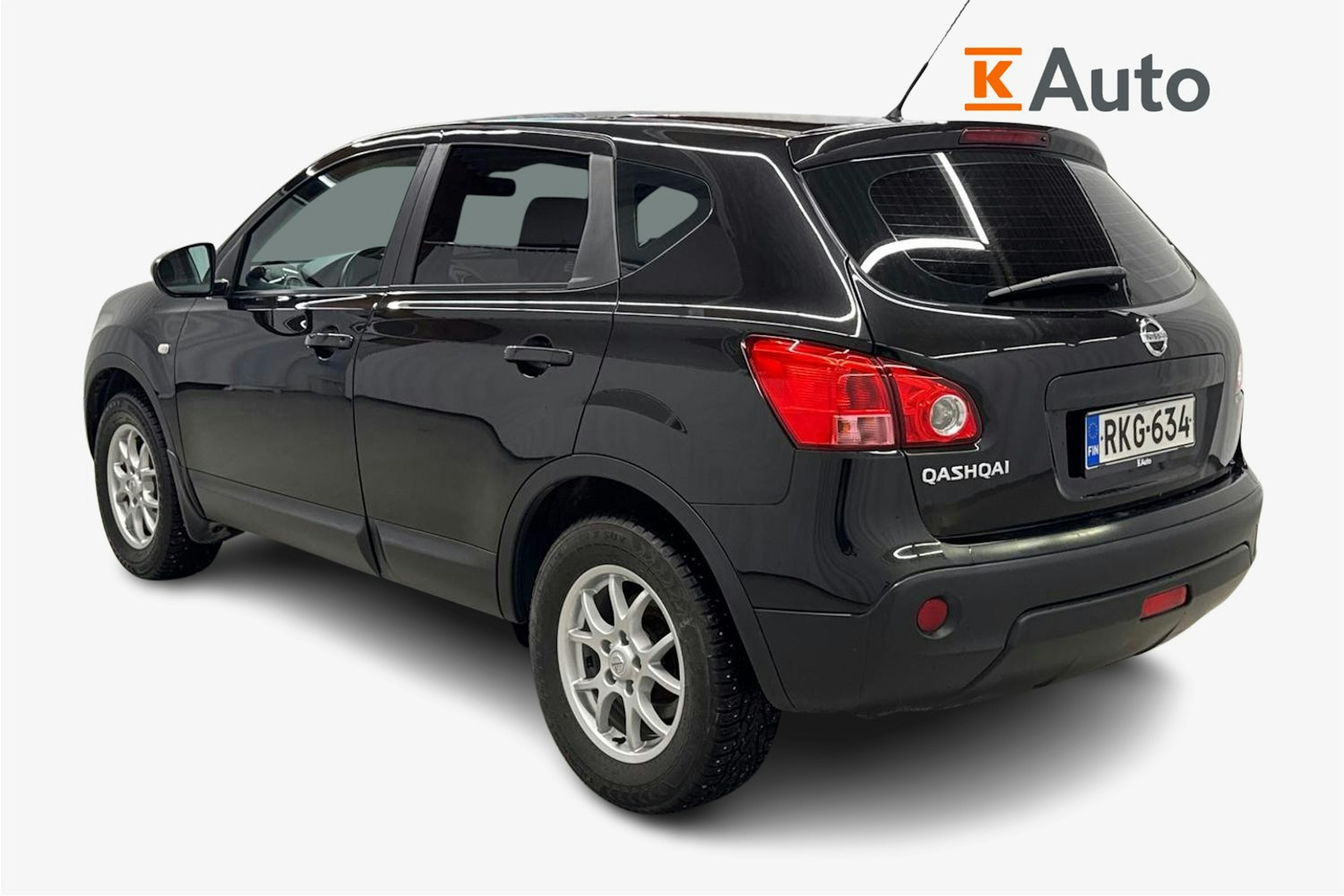 musta Nissan Qashqai 2007 kuva 2.