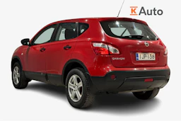 punainen Nissan Qashqai 2010 kuva 3.