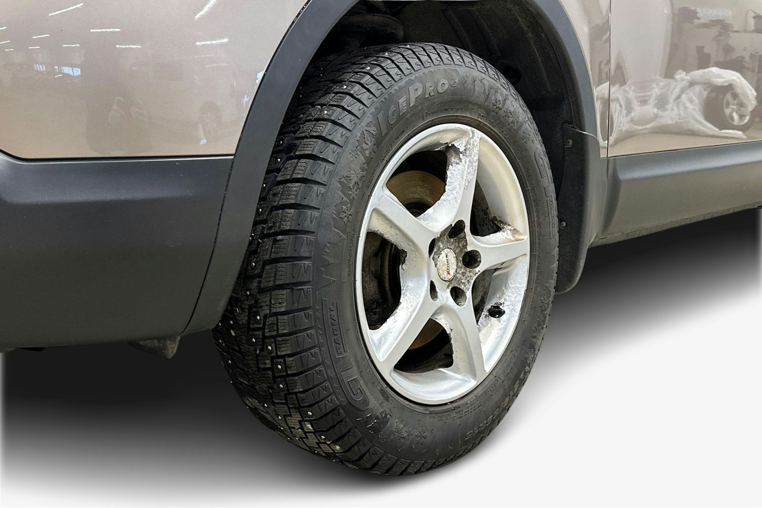 ruskea (beige) Nissan Qashqai 2010 kuva 11.