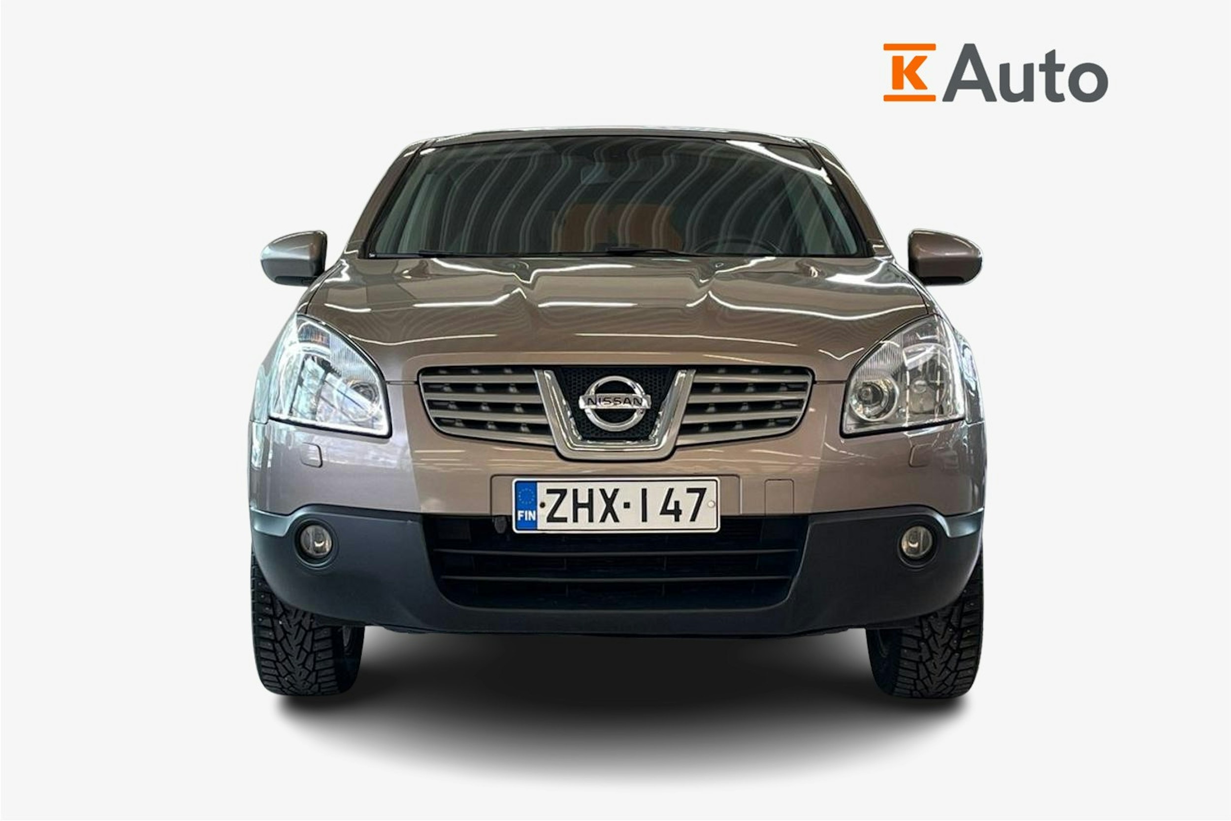 Ruskea (beige) Nissan Qashqai 2010 kuva 5.