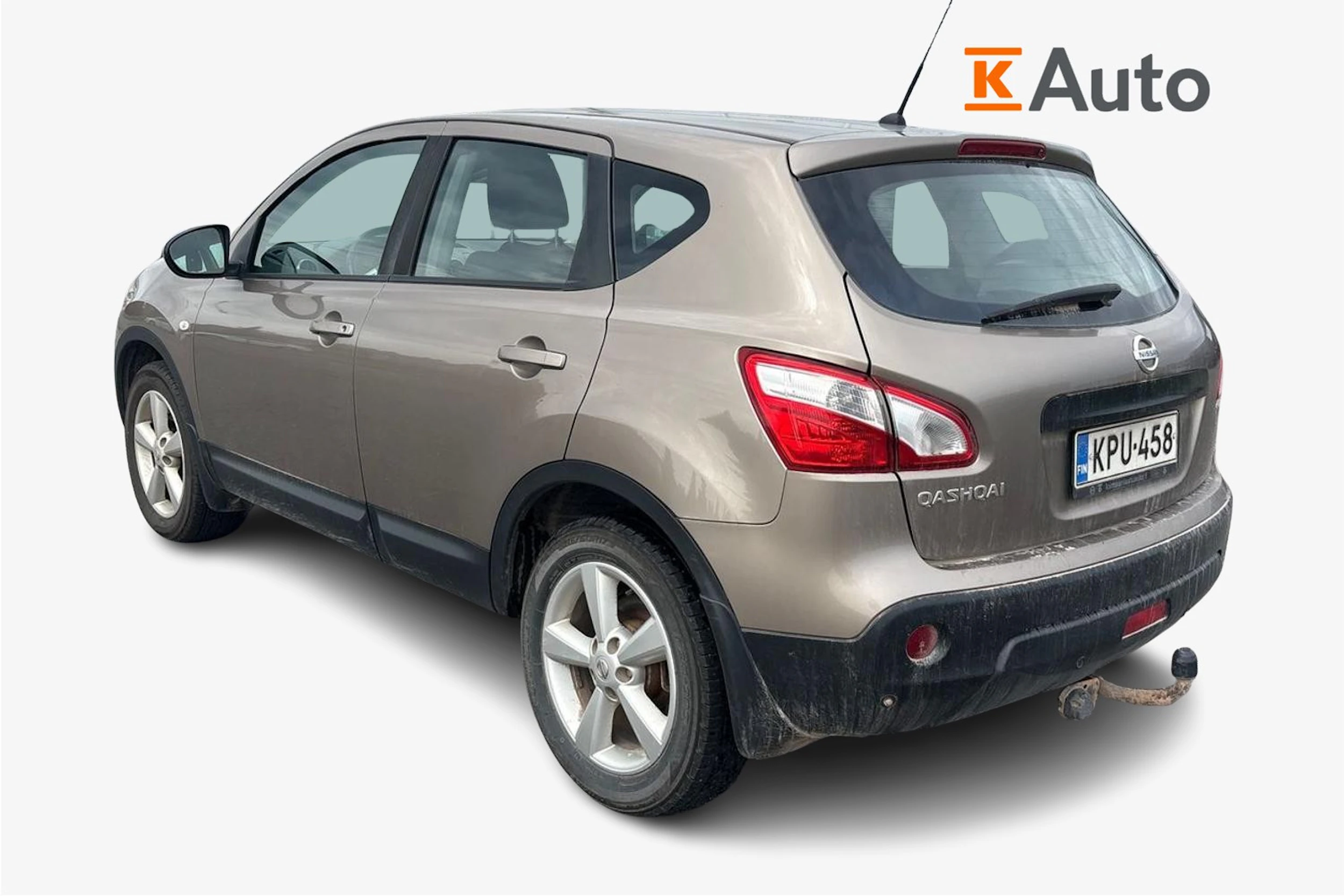 Ruskea (beige) Nissan Qashqai 2012 kuva 2.