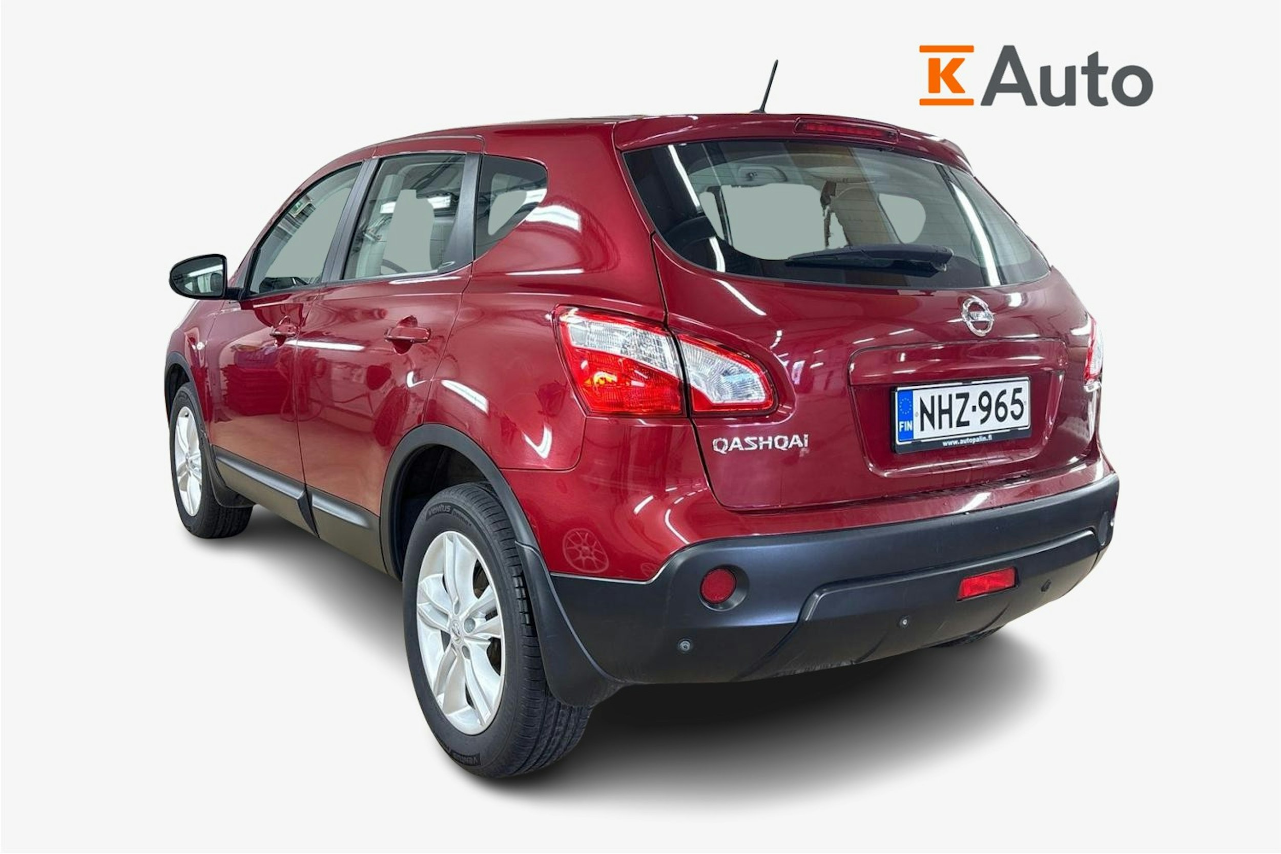 Punainen Nissan Qashqai 2012 kuva 2.