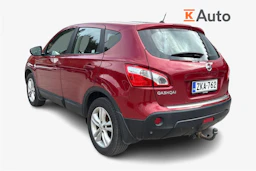 punainen Nissan Qashqai 2013 kuva 2.