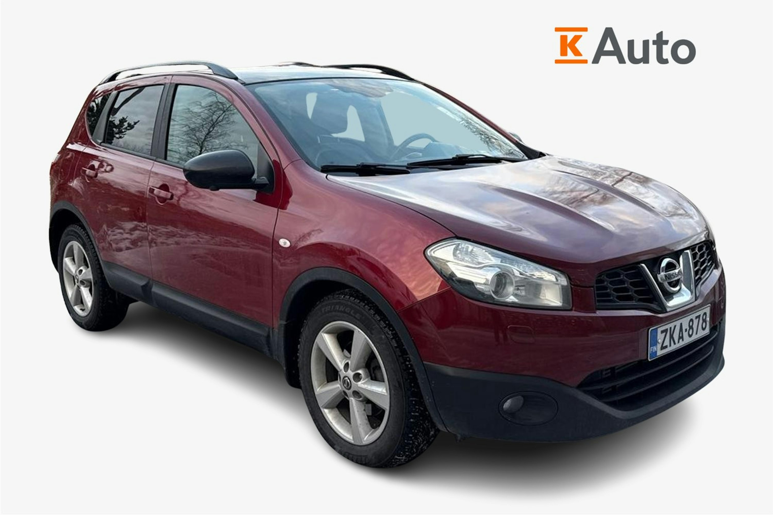 punainen Nissan Qashqai 2013 kuva 1.