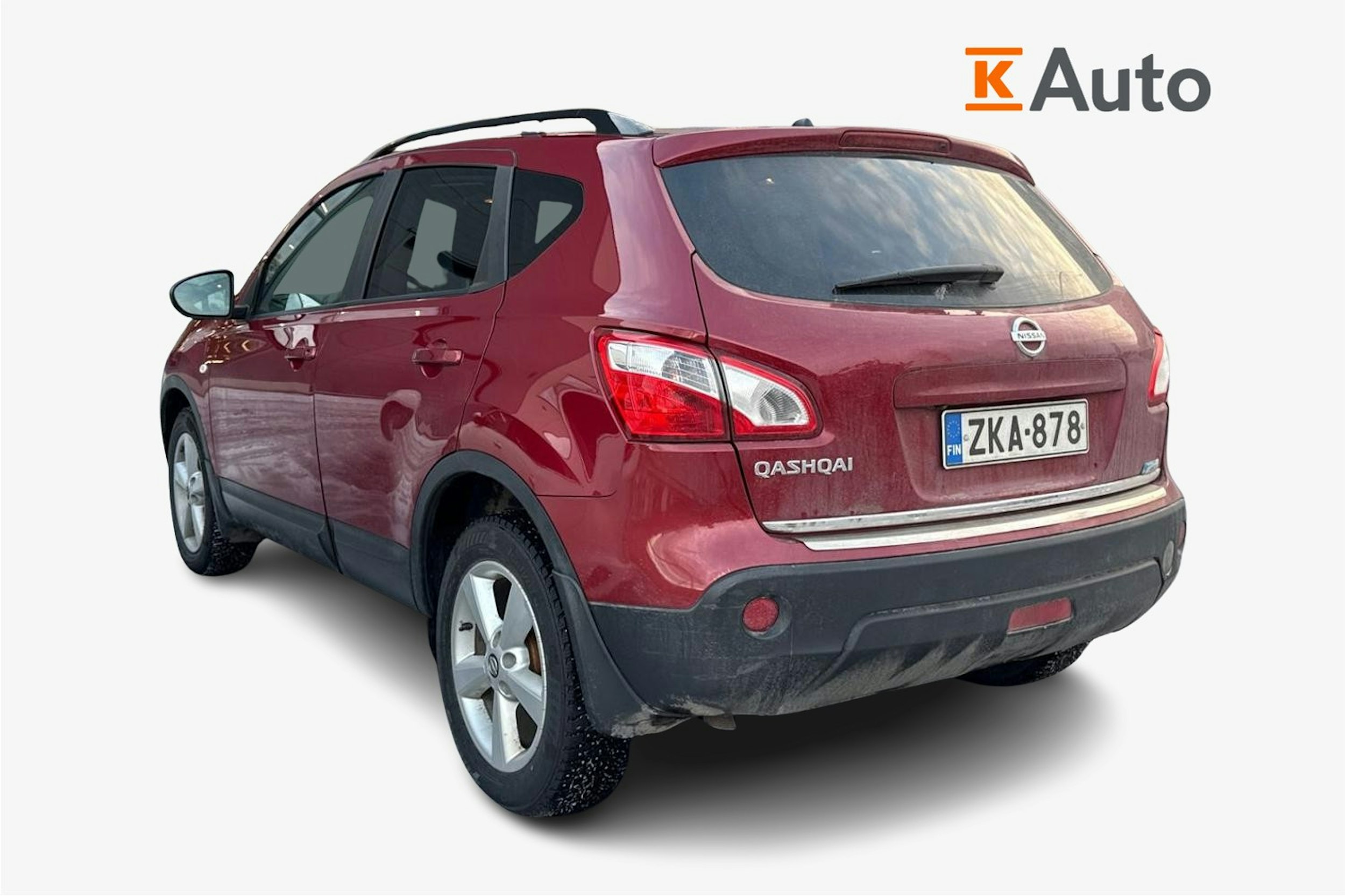 punainen Nissan Qashqai 2013 kuva 2.