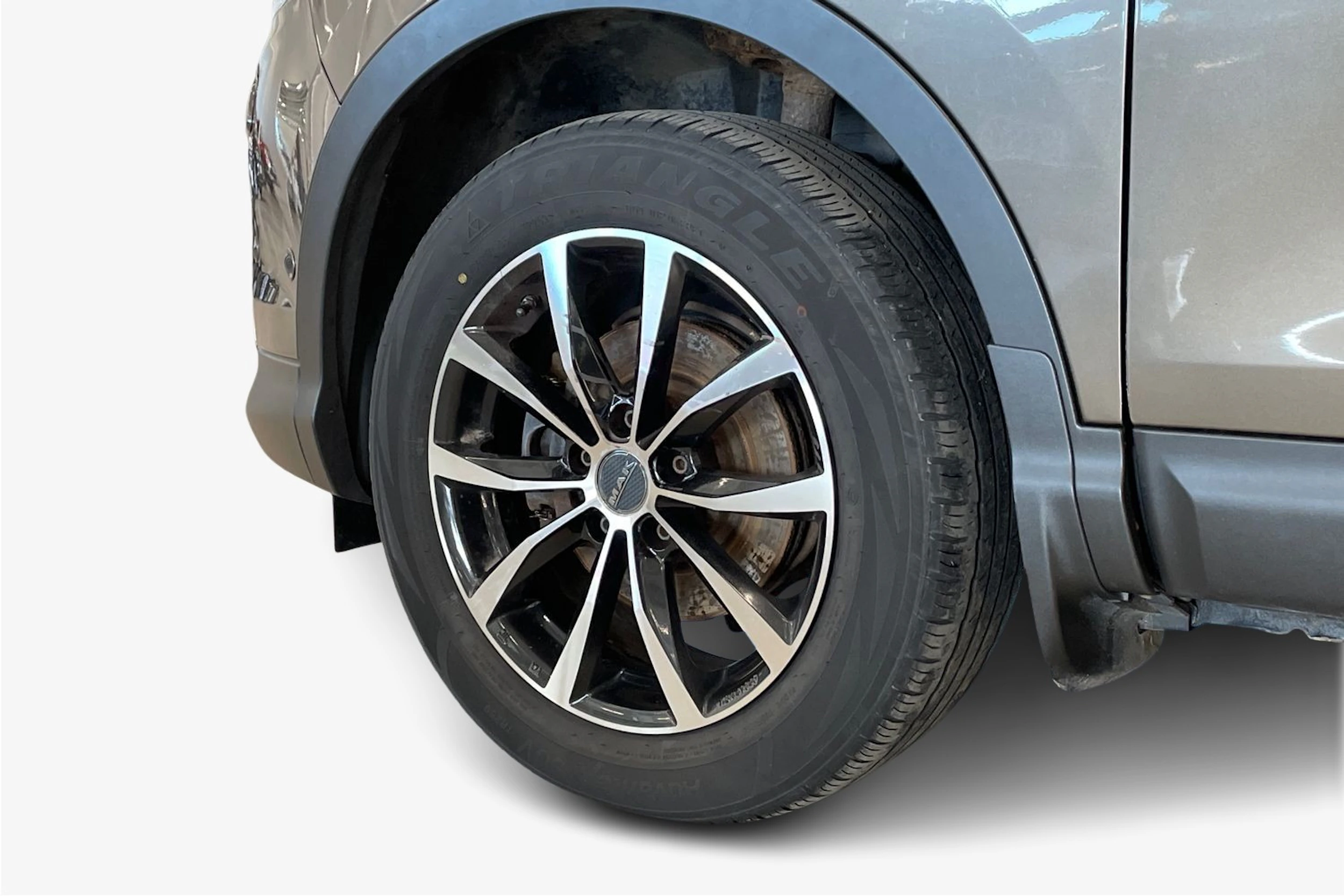 ruskea (beige) Nissan Qashqai 2014 kuva 9.
