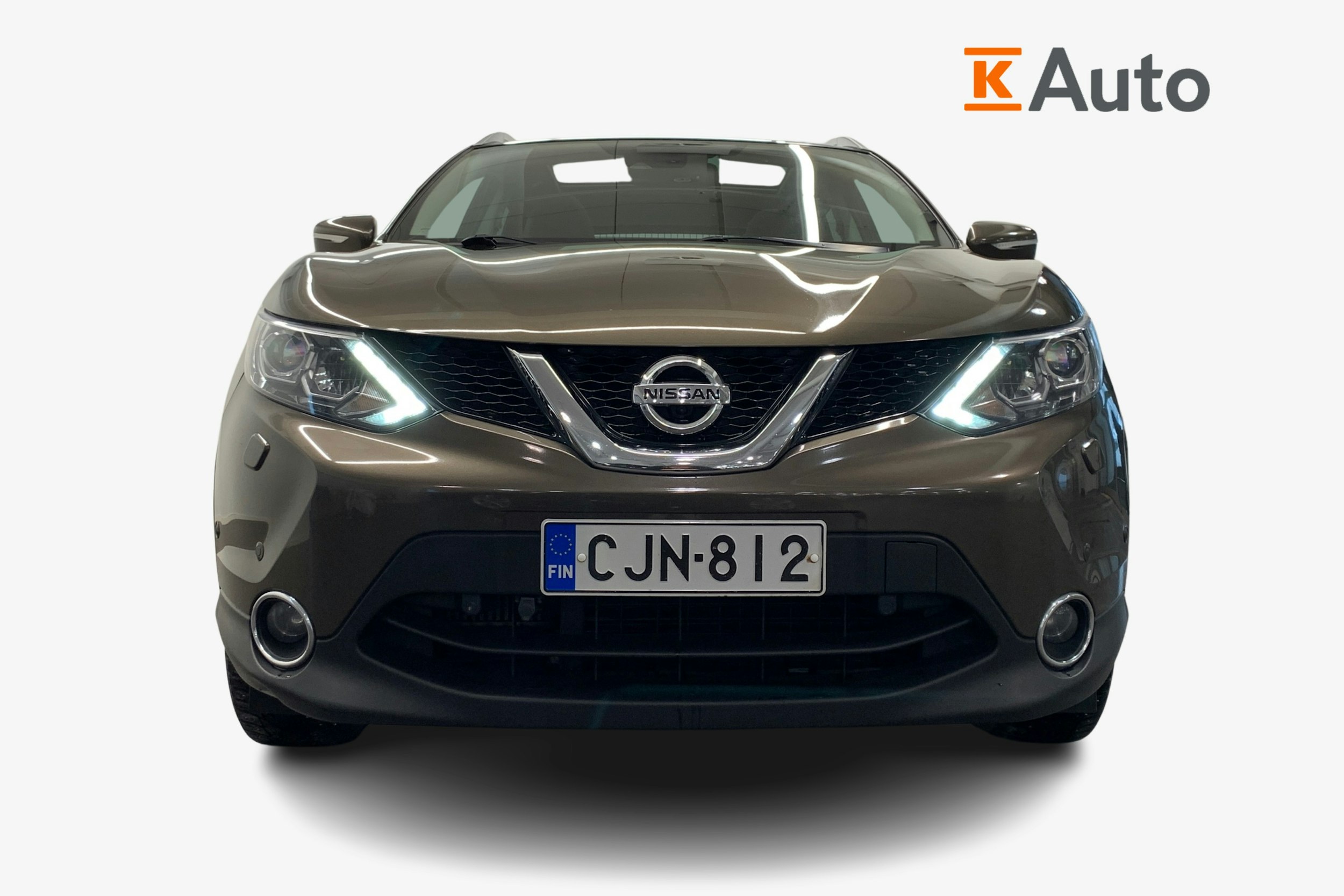 ruskea (beige) Nissan Qashqai 2014 kuva 4.