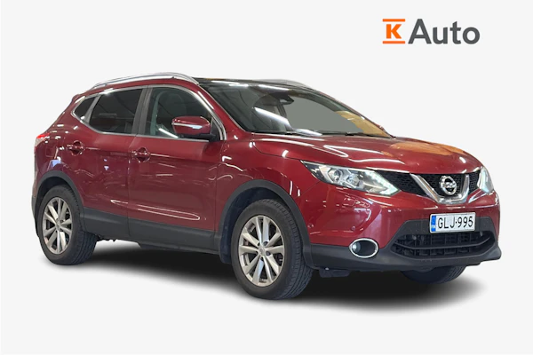 Nissan Qashqai 1,5dCi Business 360 2WD 6M/T Leather | Huippuvarusteet! | Katsastettu 06/2026! |