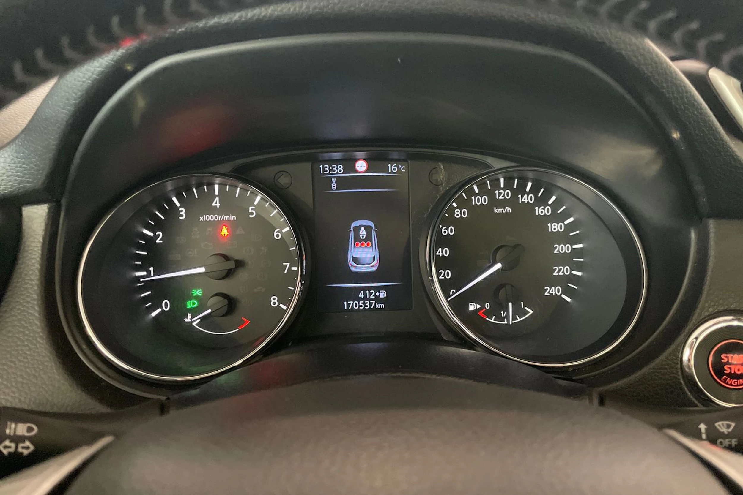 ruskea (beige) Nissan Qashqai 2014 kuva 21.