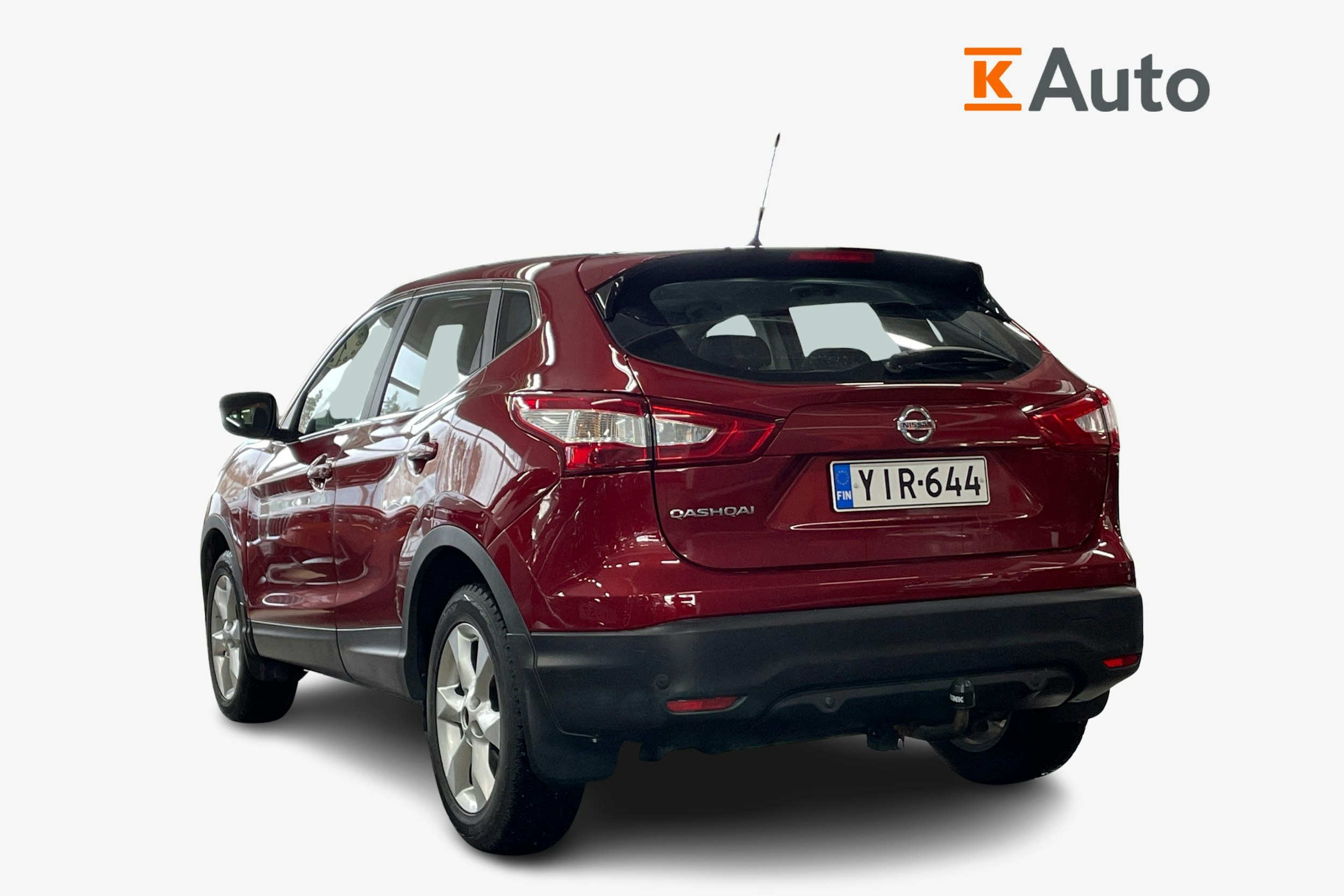 Punainen Nissan Qashqai 2014 kuva 3.