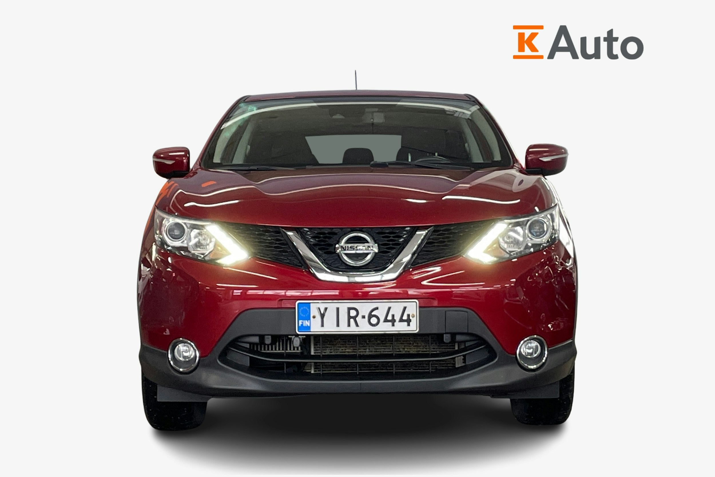 Punainen Nissan Qashqai 2014 kuva 4.