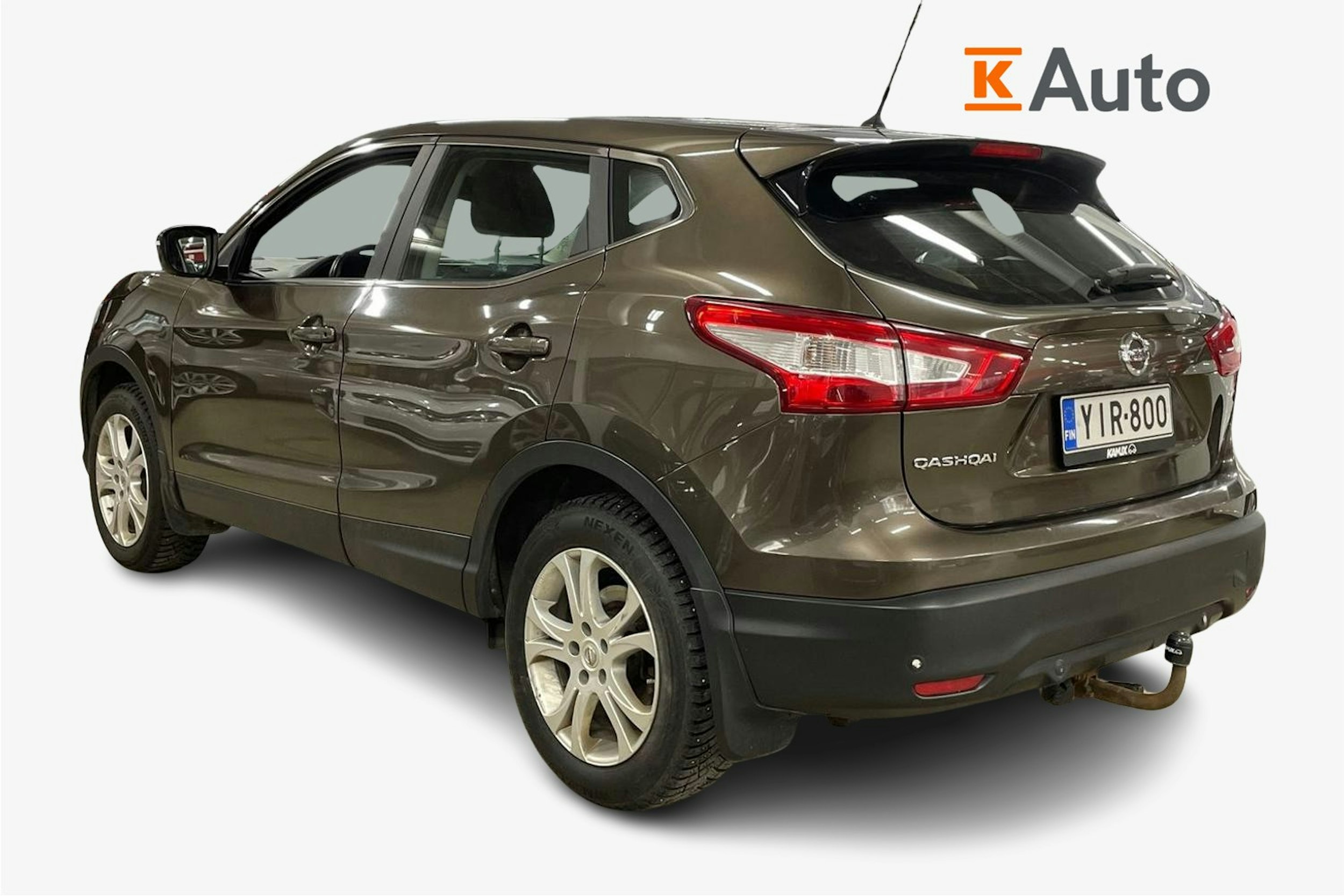Ruskea (beige) Nissan Qashqai 2014 kuva 2.