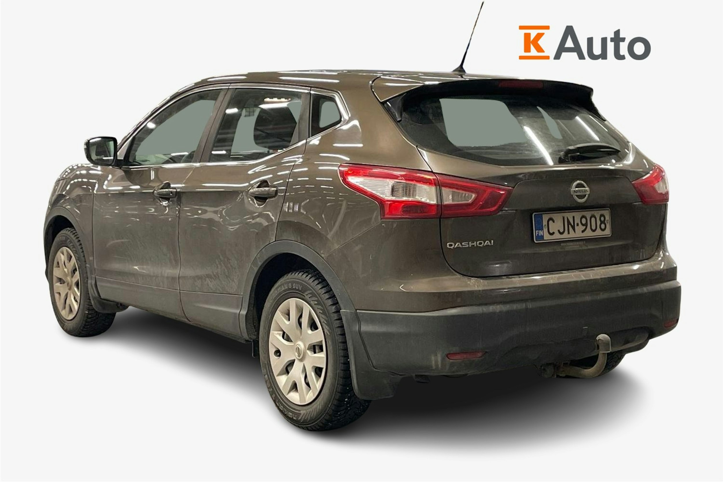 Ruskea (beige) Nissan Qashqai 2015 kuva 2.