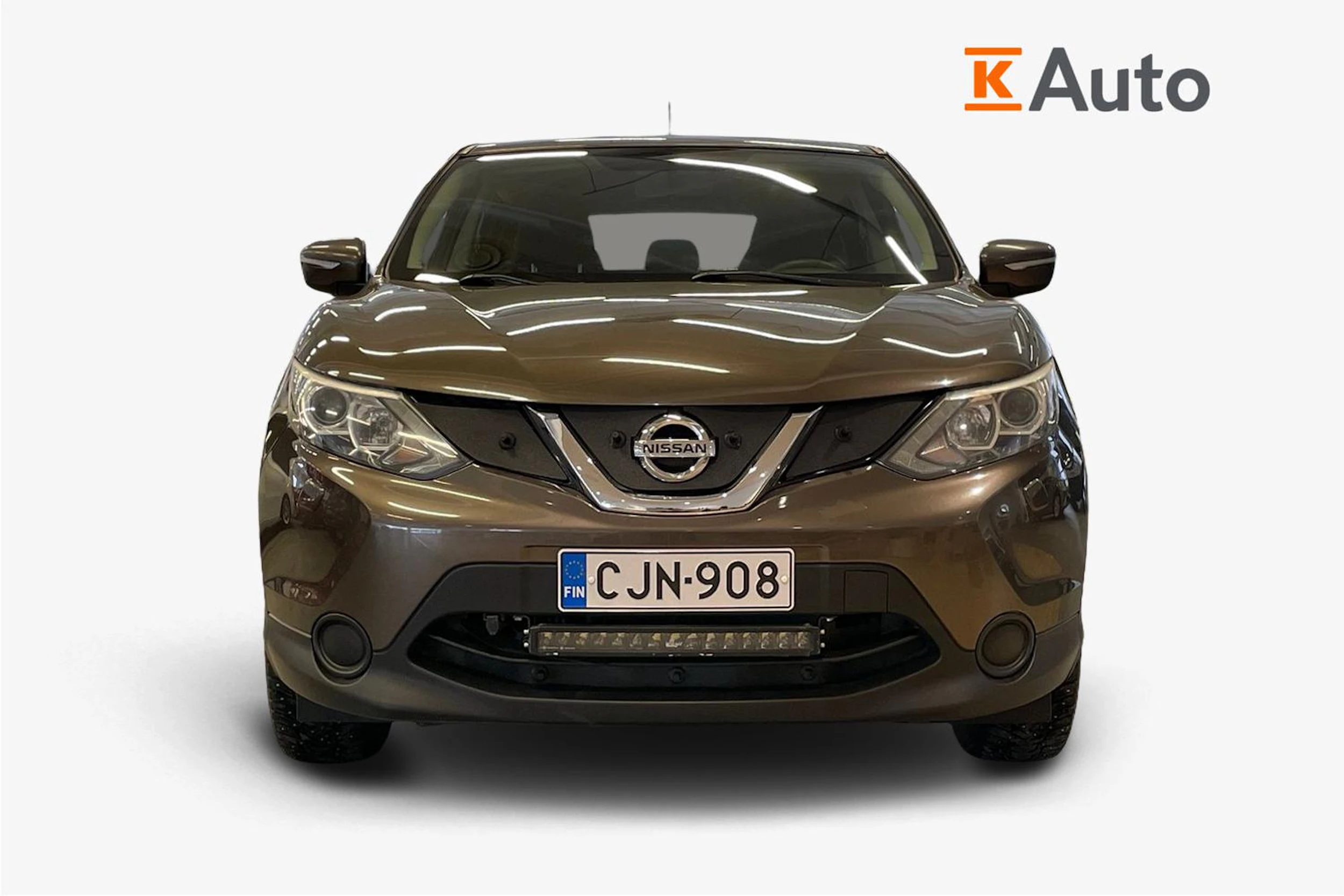 Ruskea (beige) Nissan Qashqai 2015 kuva 5.