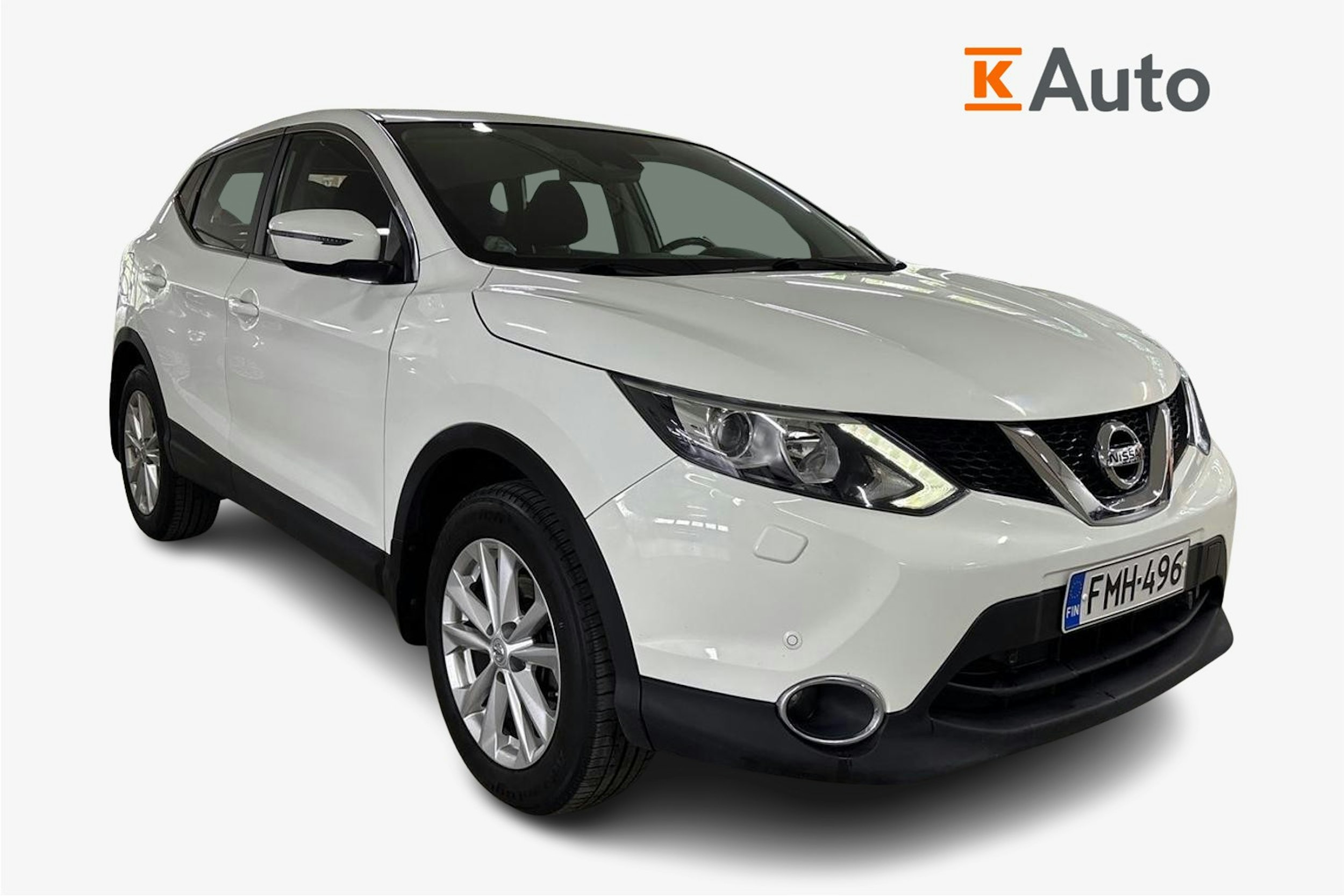 valkoinen Nissan Qashqai 2016 kuva 1.