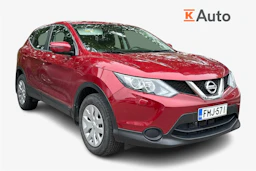 punainen Nissan Qashqai 2016 kuva 1.