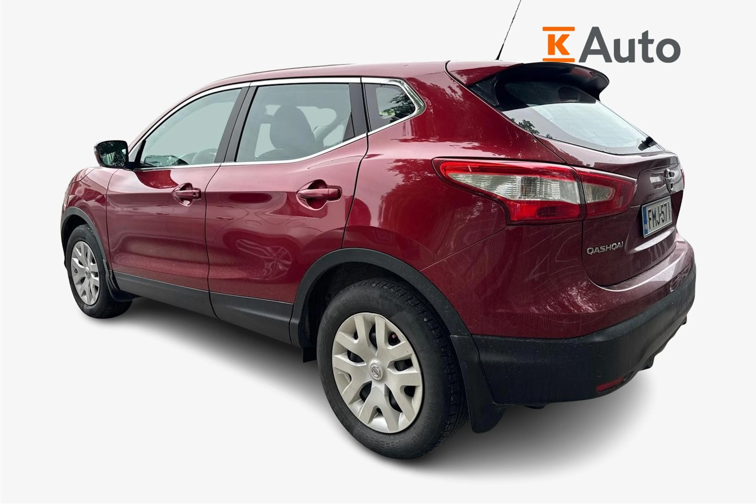 punainen Nissan Qashqai 2016 kuva 2.