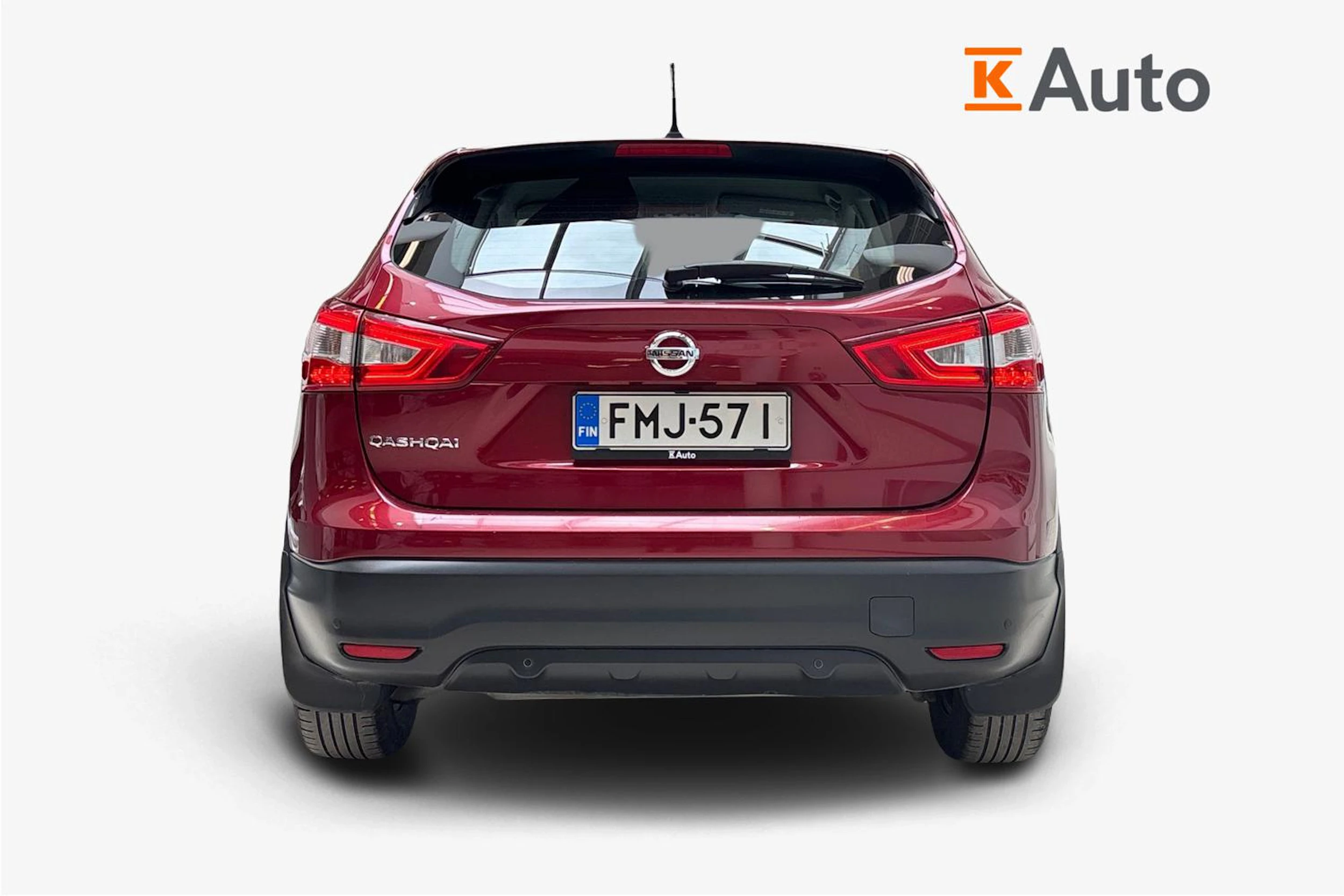 punainen Nissan Qashqai 2017 kuva 4.