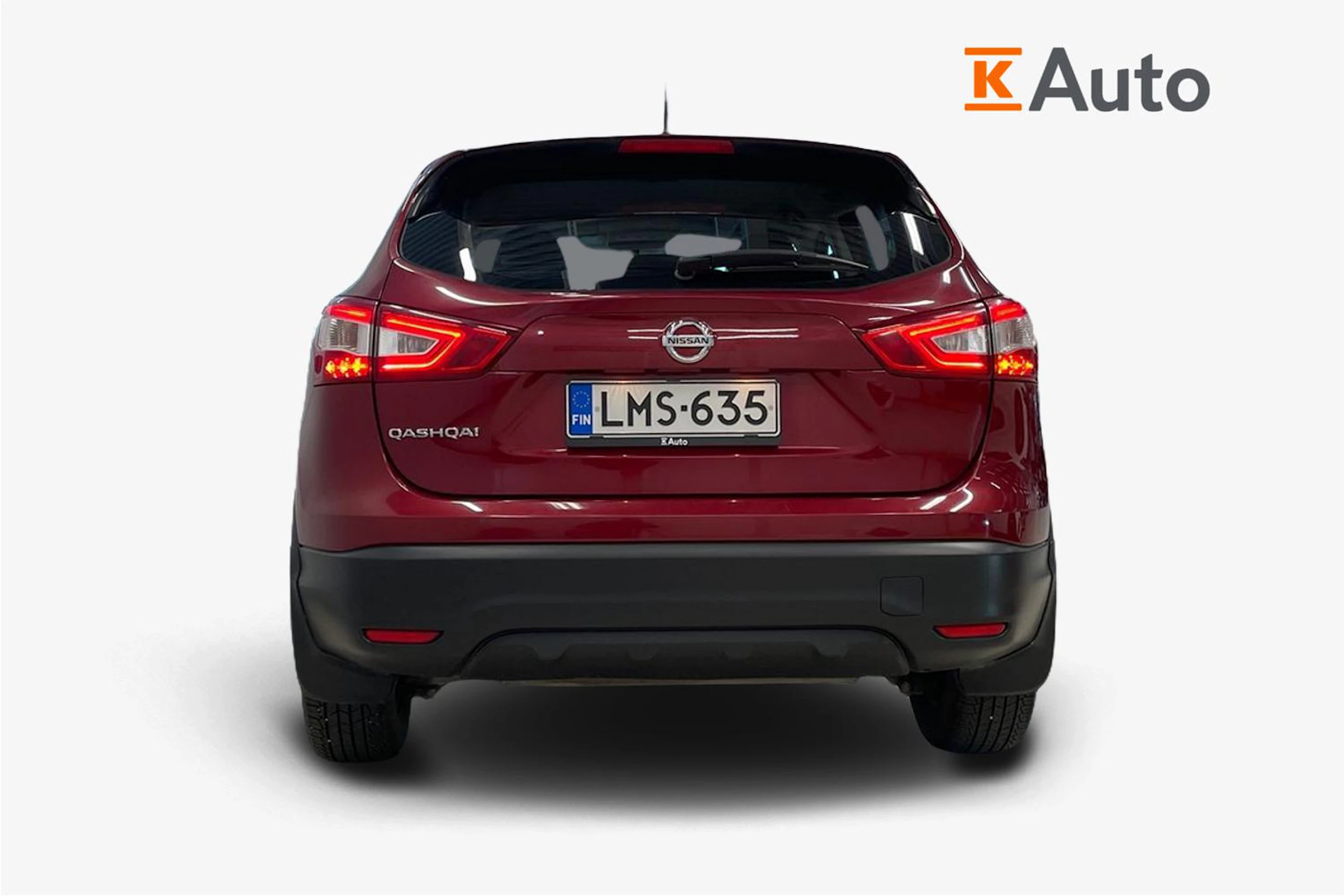 Punainen Nissan Qashqai 2016 kuva 3.