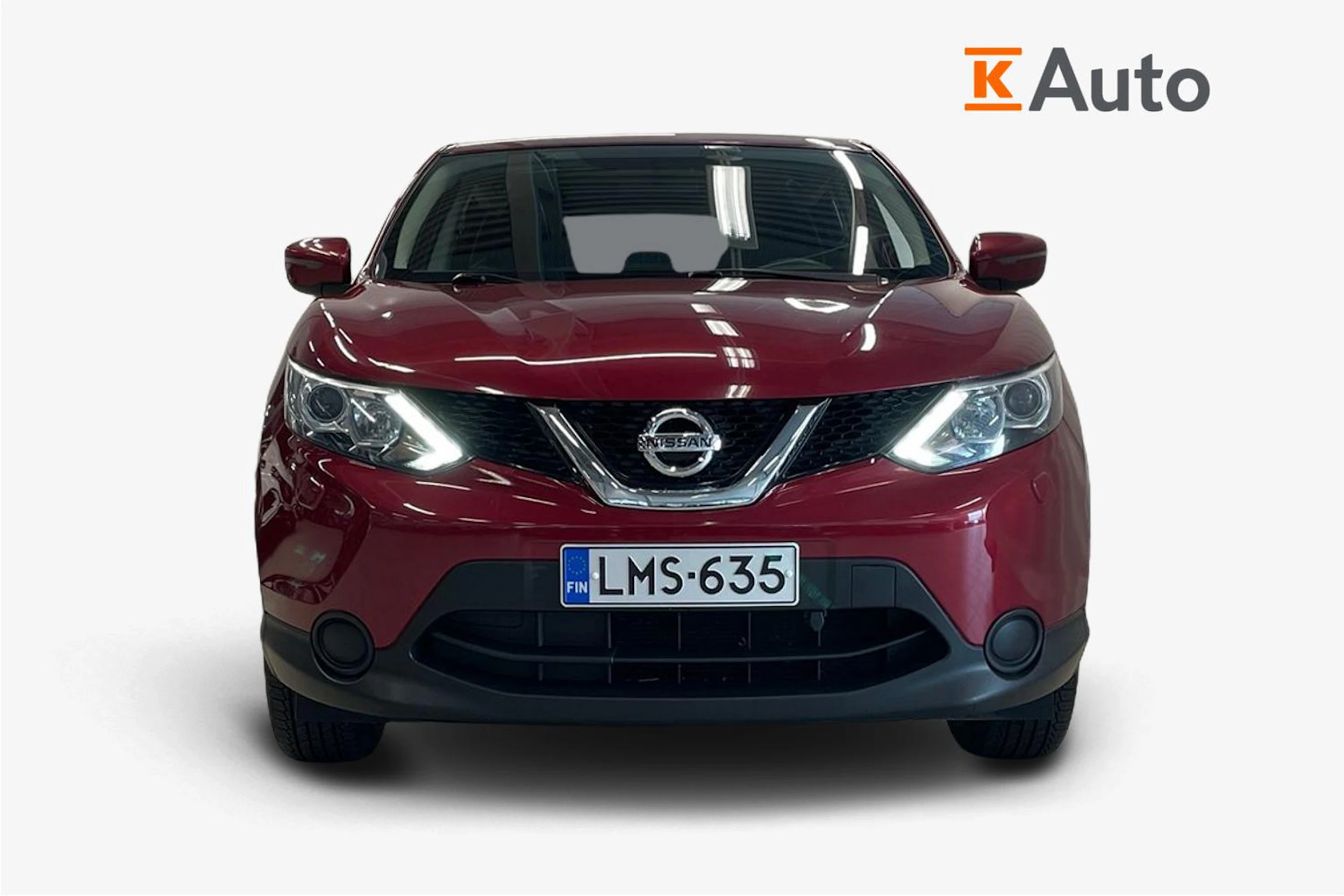 Punainen Nissan Qashqai 2016 kuva 4.