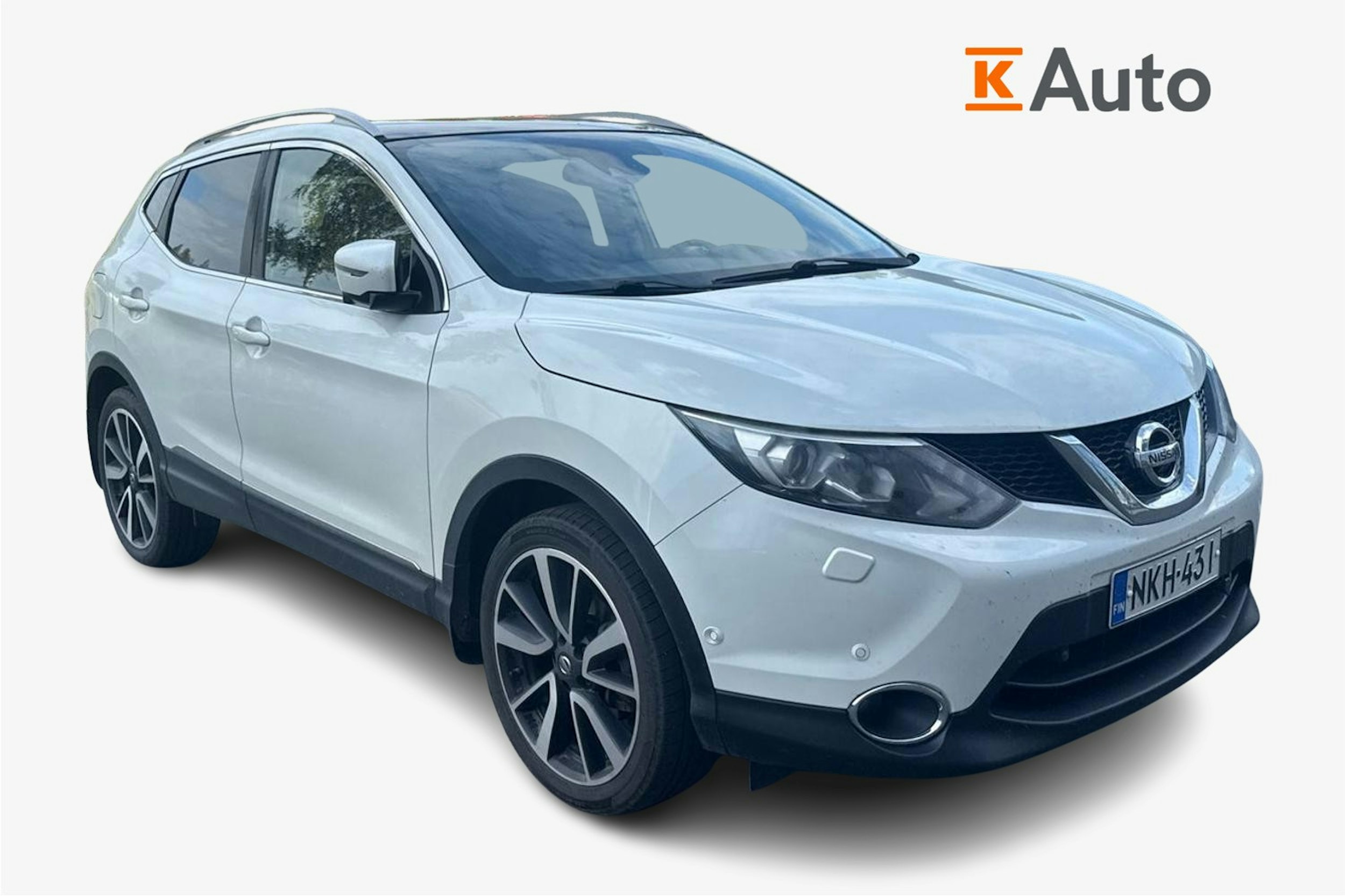 valkoinen Nissan Qashqai 2016 kuva 1.
