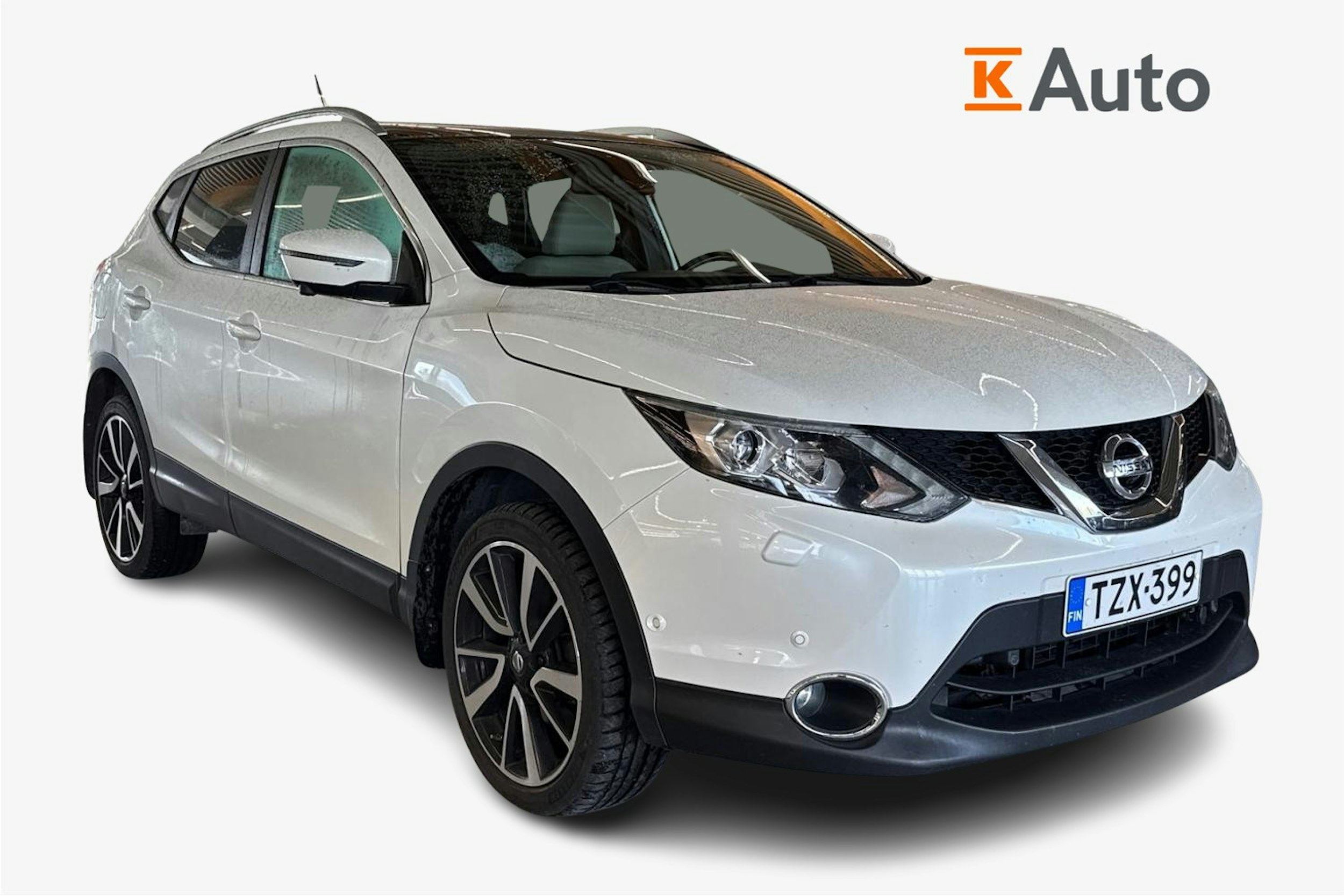 valkoinen Nissan Qashqai 2016 kuva 1.