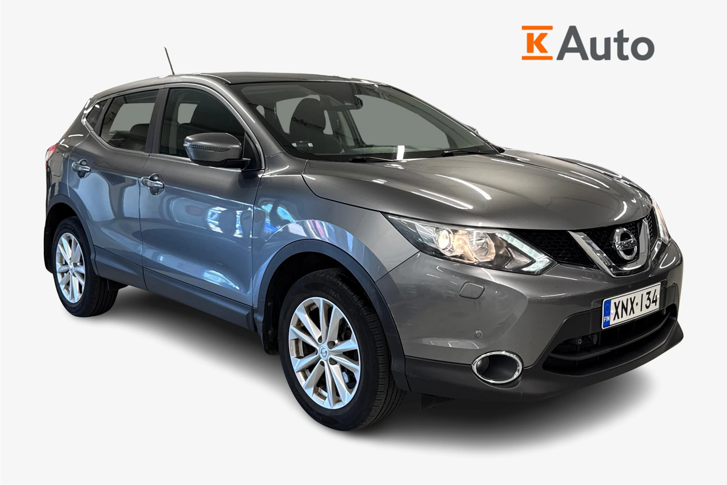 harmaa Nissan Qashqai 2016 kuva 1.