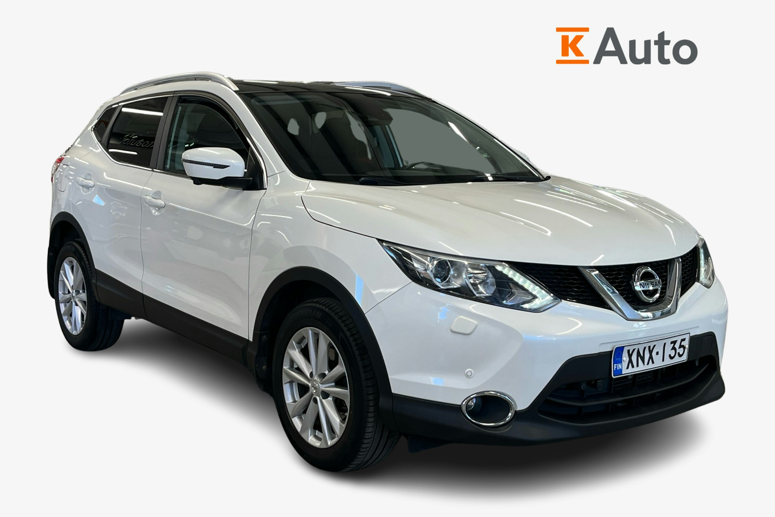 valkoinen Nissan Qashqai 2016 kuva 1.