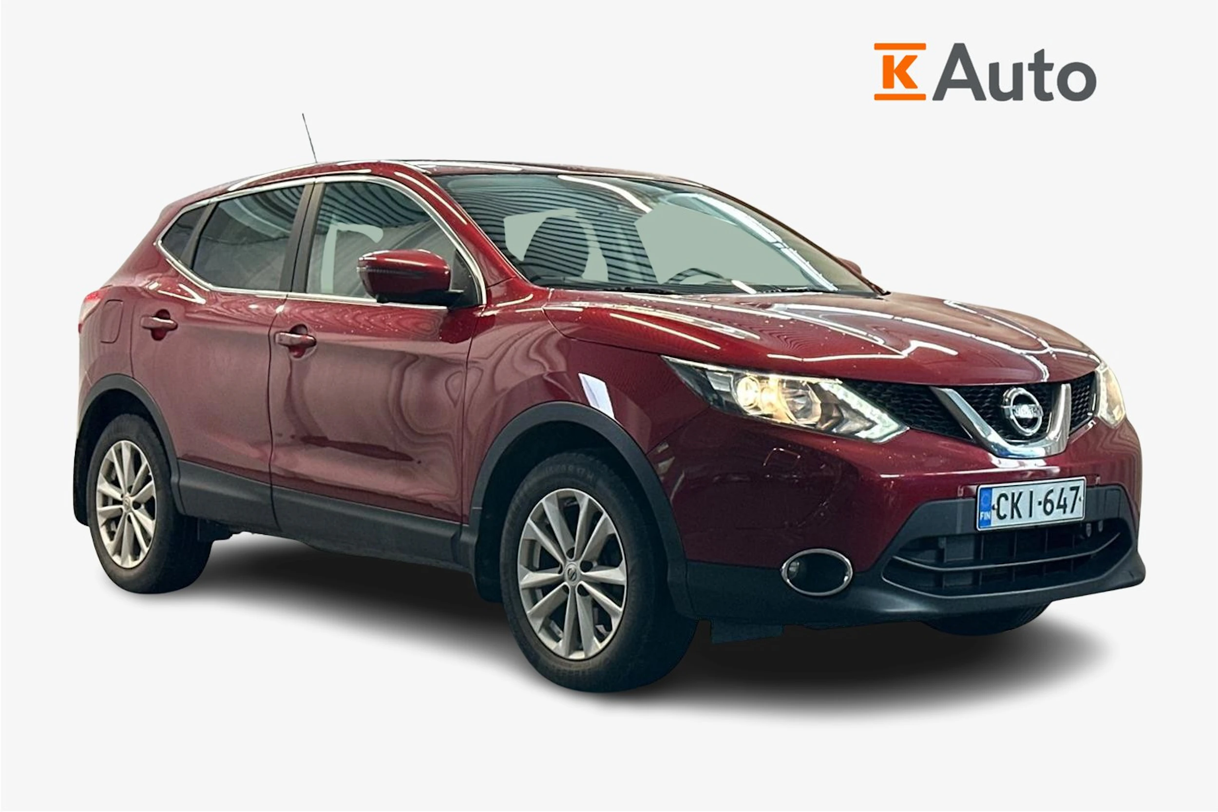Punainen Nissan Qashqai 2017 kuva 1.