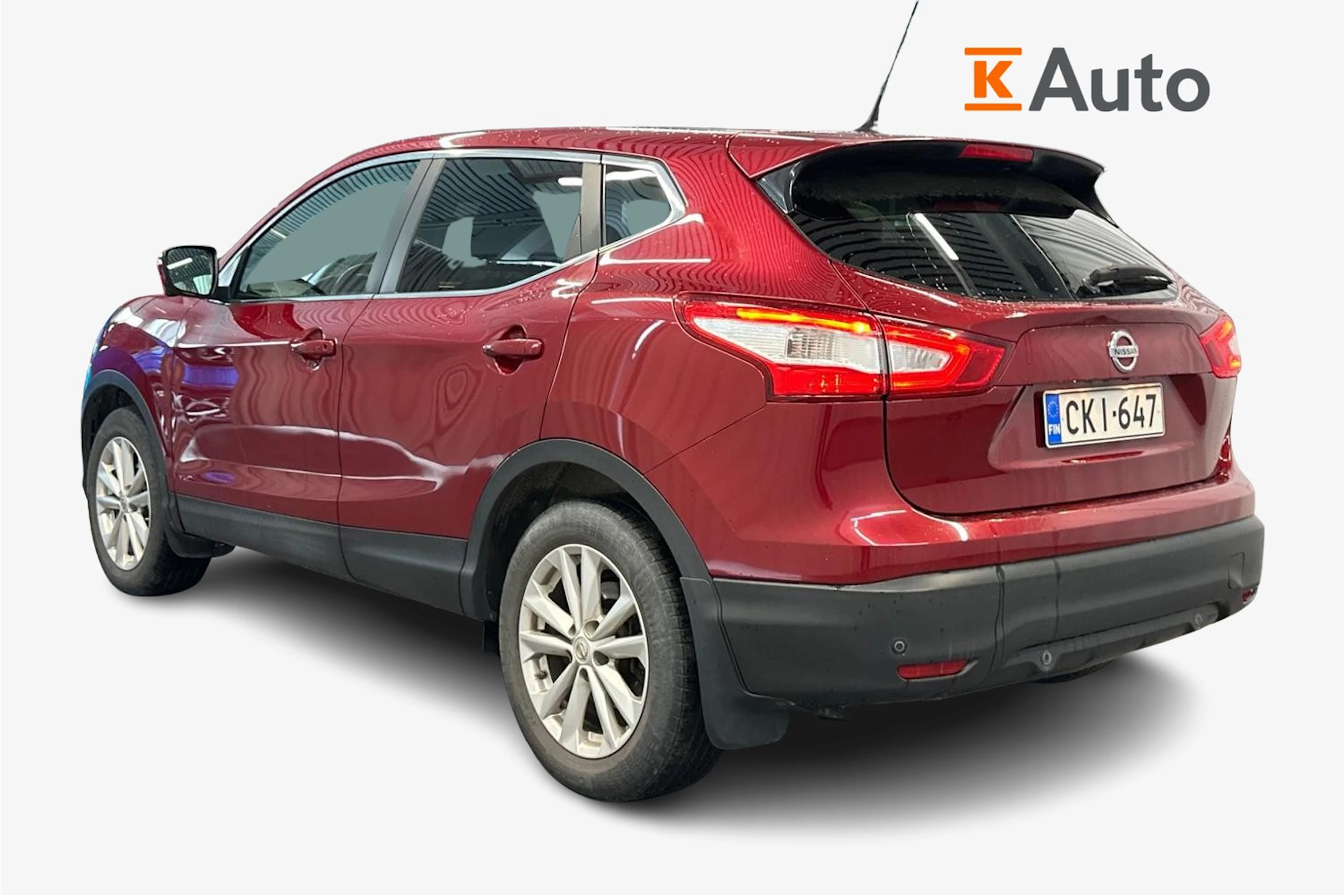 Punainen Nissan Qashqai 2017 kuva 2.