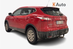 punainen Nissan Qashqai 2017 kuva 2.