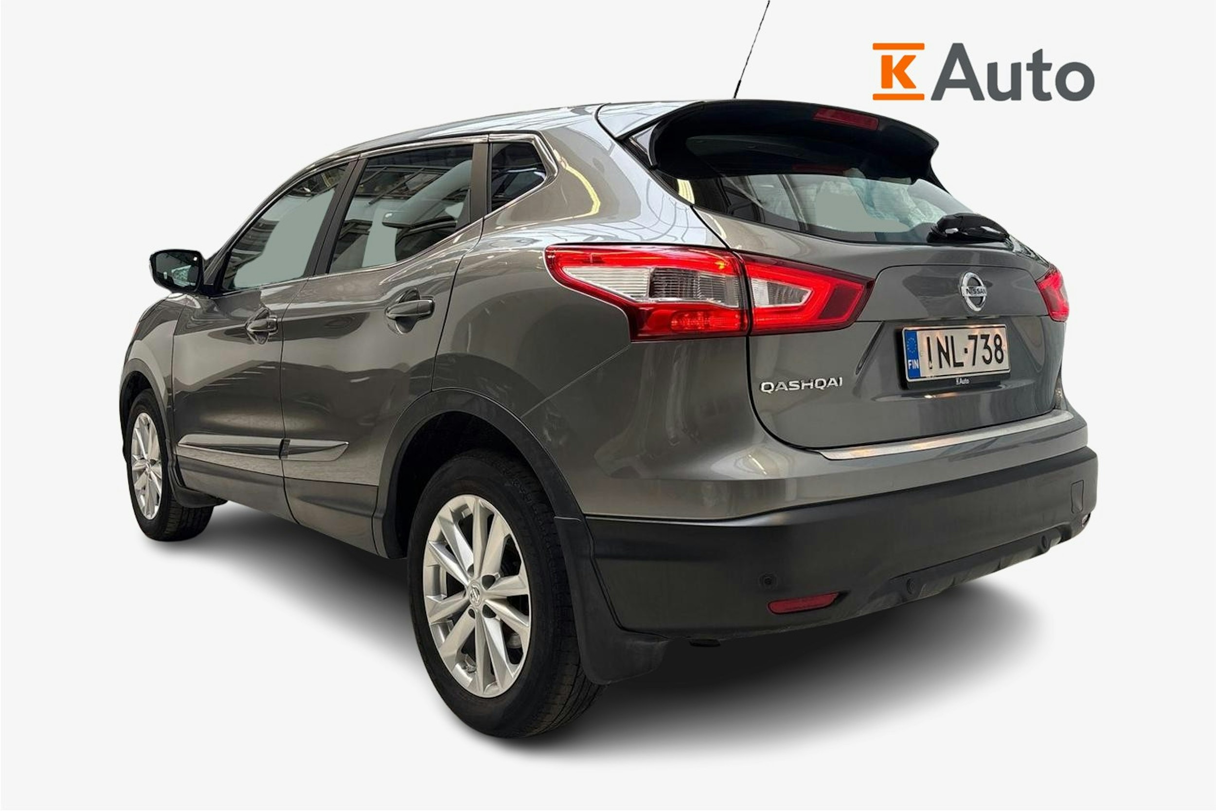 harmaa Nissan Qashqai 2017 kuva 2.