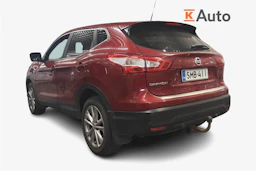 punainen Nissan Qashqai 2017 kuva 2.
