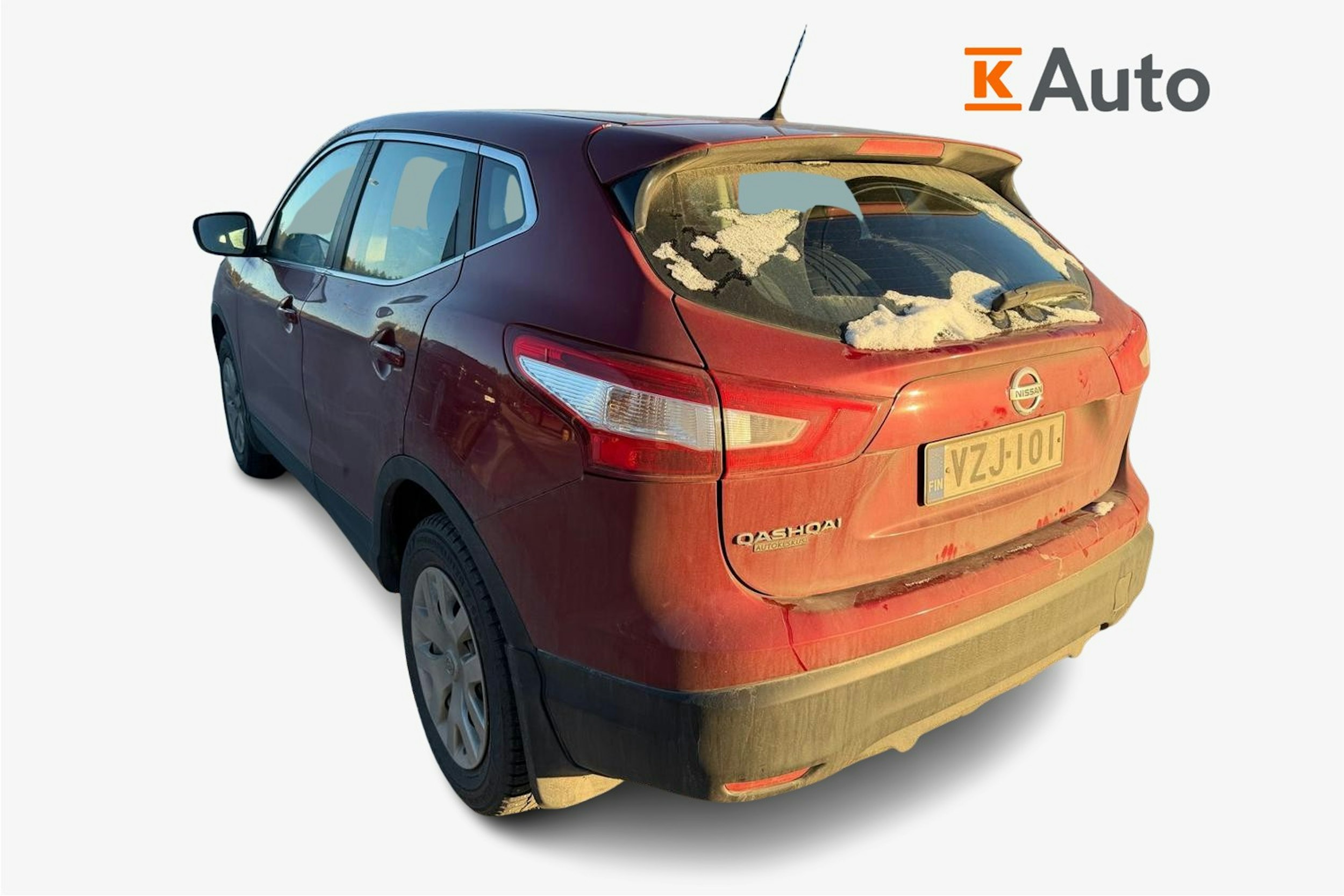 punainen Nissan Qashqai 2017 kuva 2.