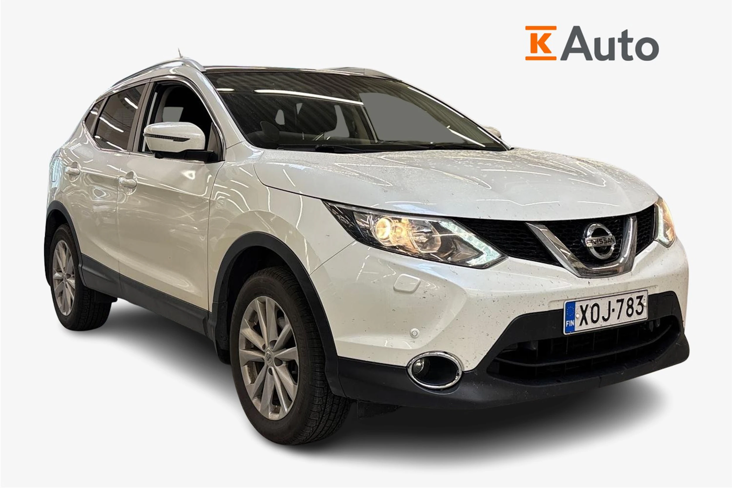 Valkoinen Nissan Qashqai 2017 kuva 1.