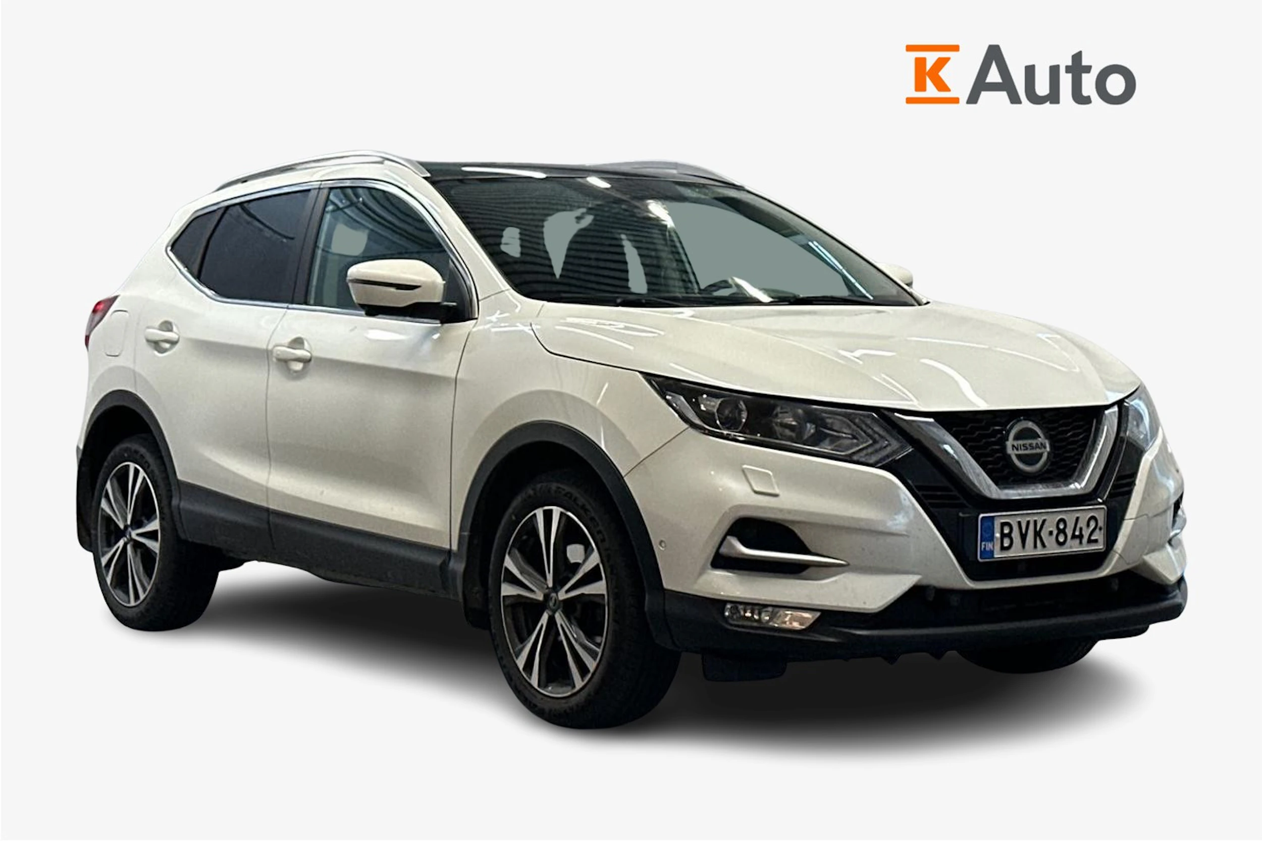valkoinen Nissan Qashqai 2018 kuva 1.