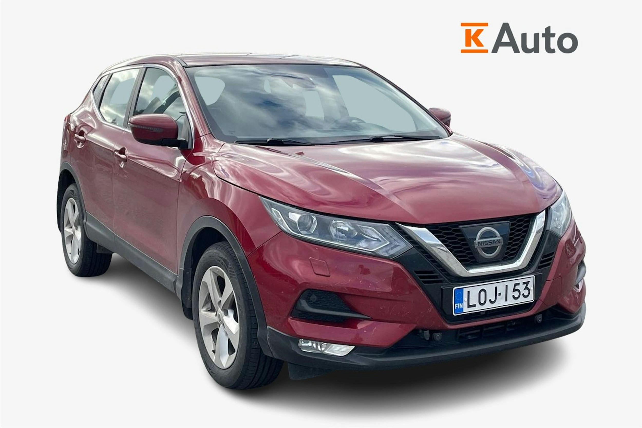 punainen Nissan Qashqai 2018 kuva 1.