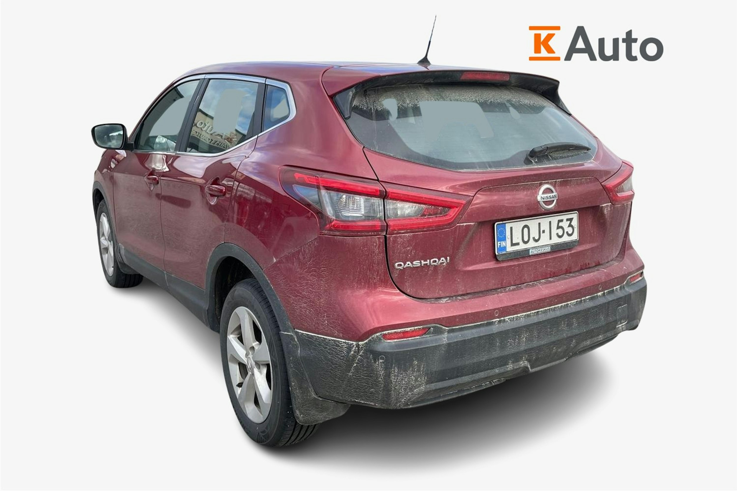 punainen Nissan Qashqai 2018 kuva 2.