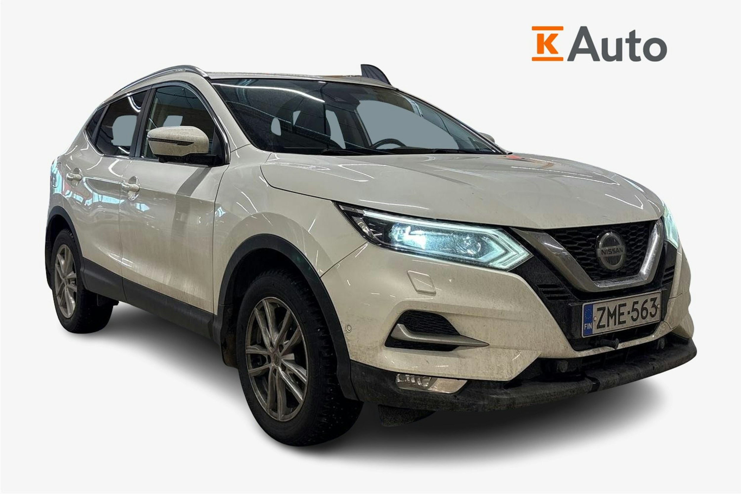 valkoinen Nissan Qashqai 2018 kuva 1.