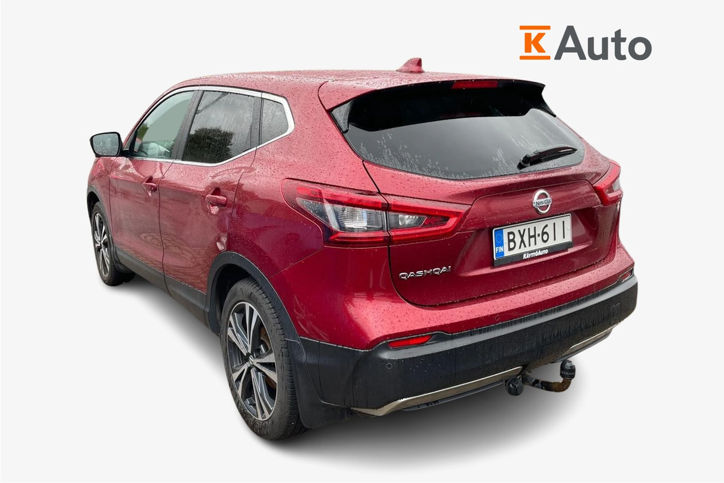 punainen Nissan Qashqai 2019 kuva 2.
