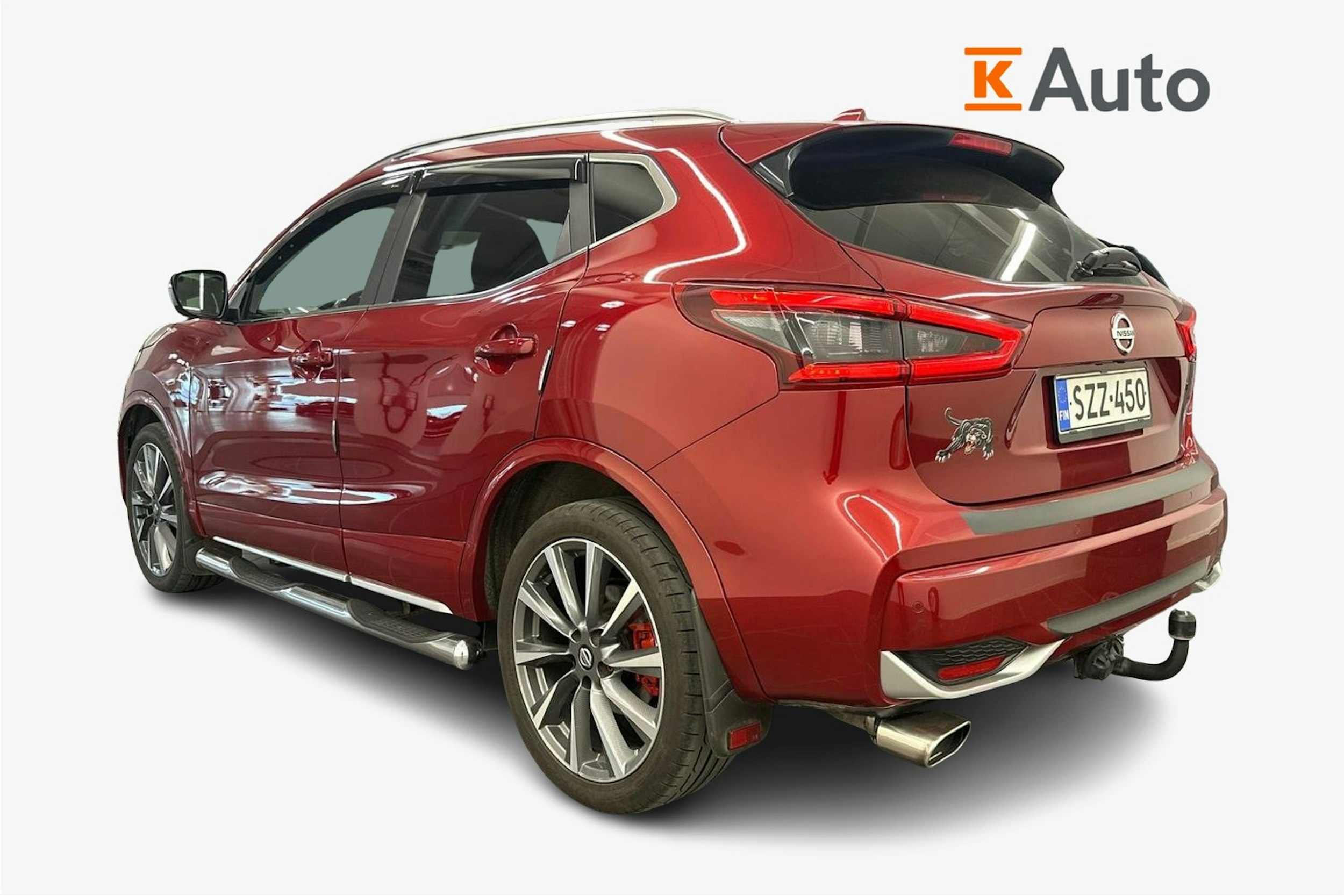 punainen Nissan Qashqai 2020 kuva 2.